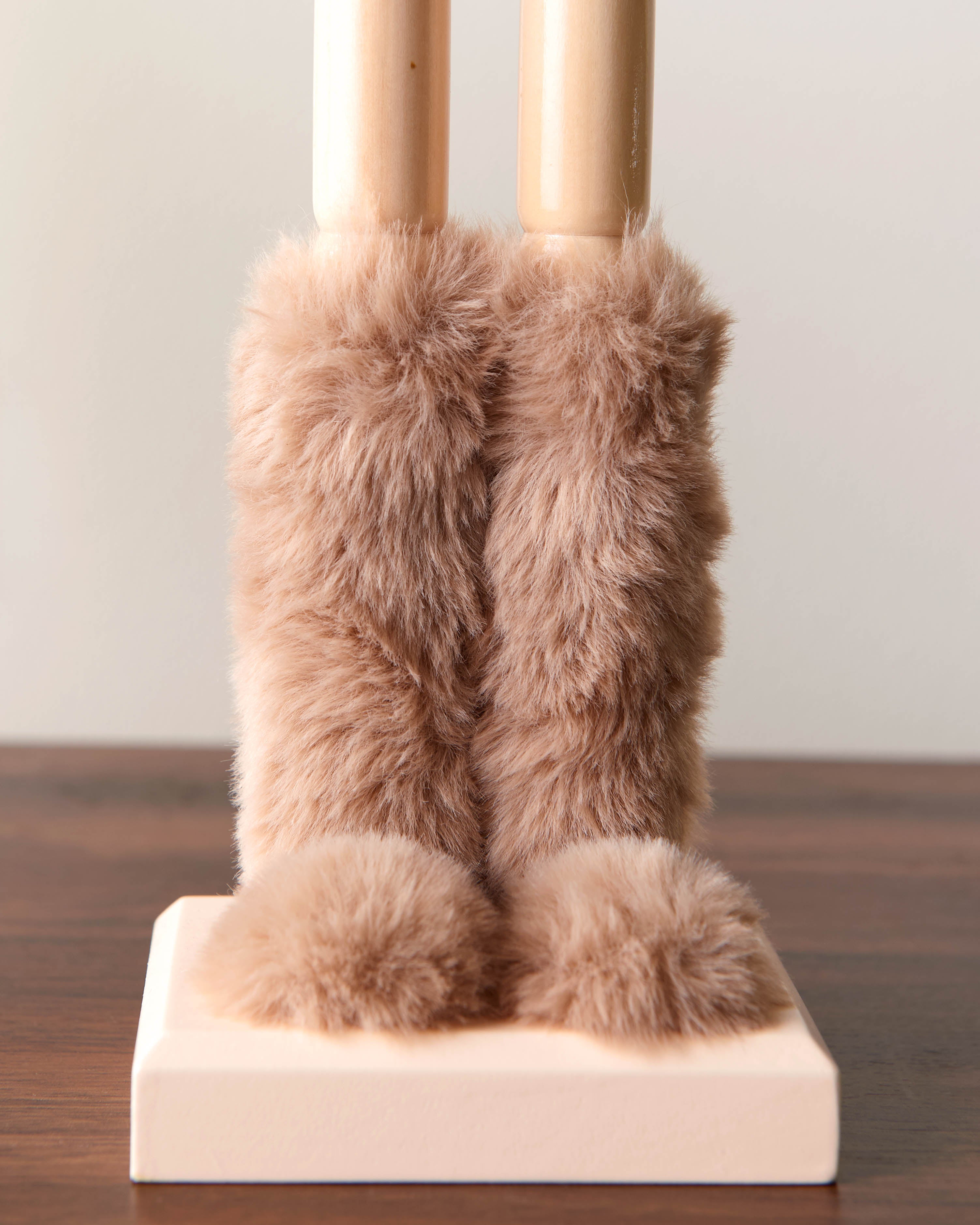 Pre-Lit Wooden Nutcracker, 50 cm