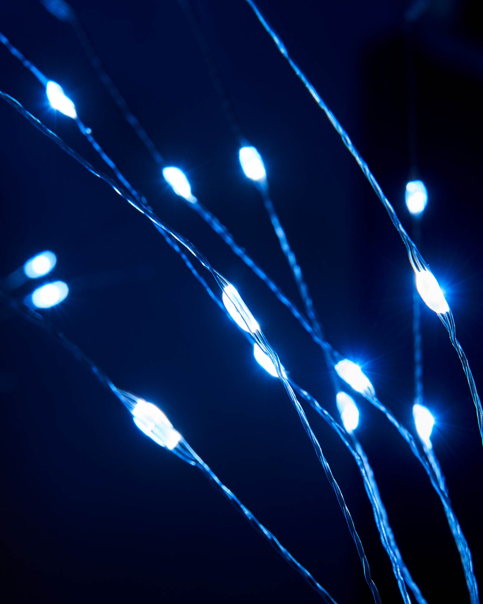 Set of 4 Firework Pathway Stake Lights, 96 cm