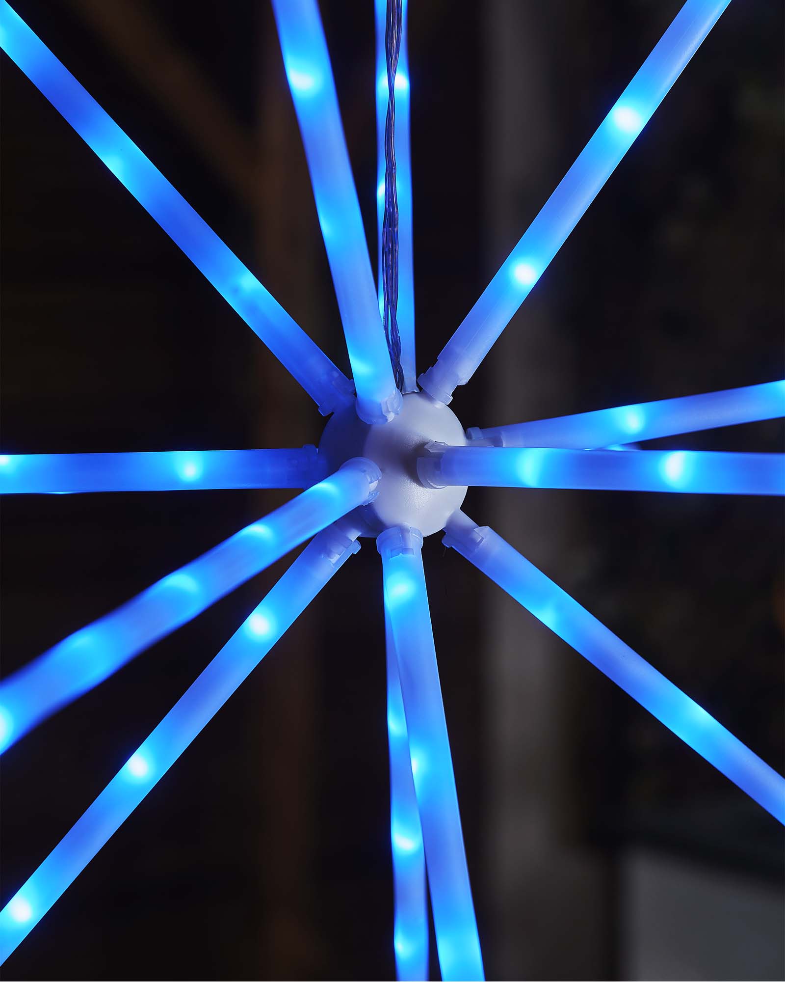 RGB Hanging Starburst Light, Multi-Function LEDs, 56 cm