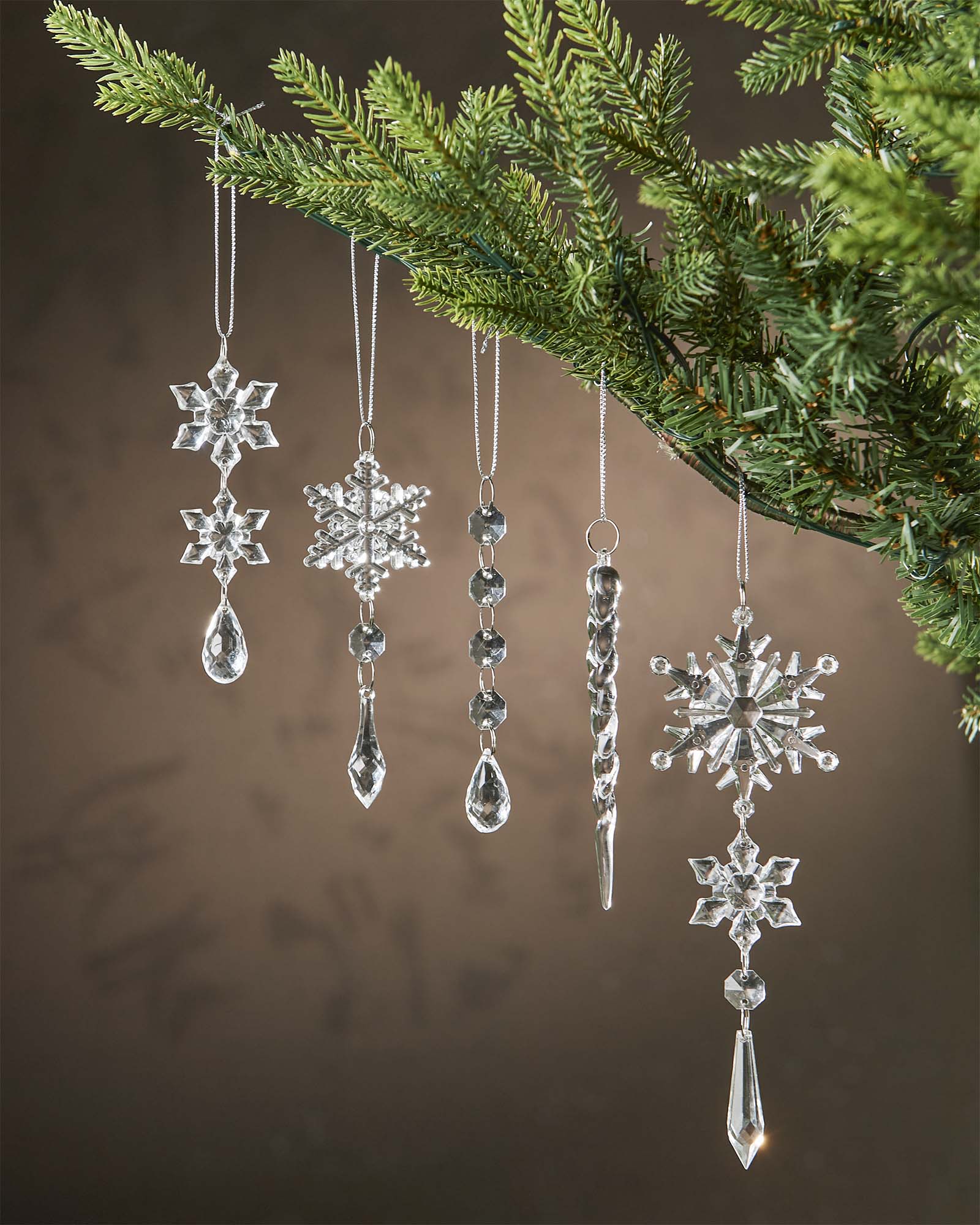 Set of 20 Acrylic Icicles