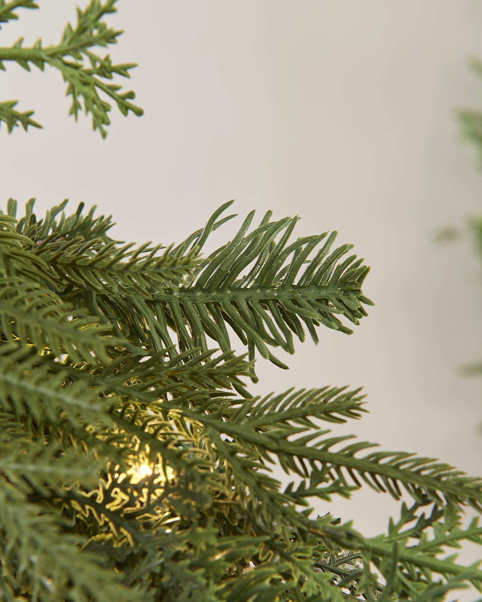 Pre-Lit Natural Fir Garland, 9 ft