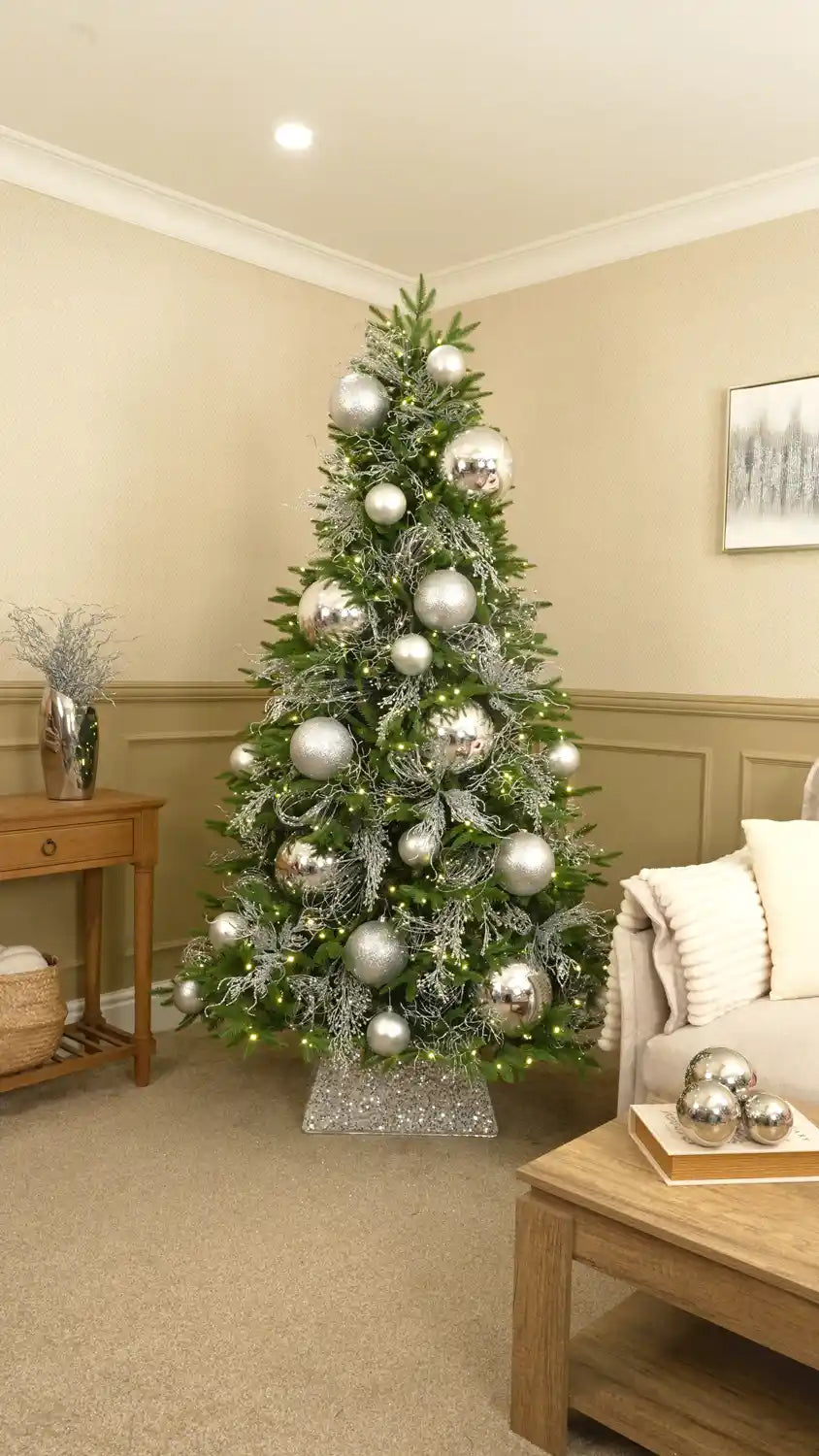 Add Silver Glitter Nest Sprays