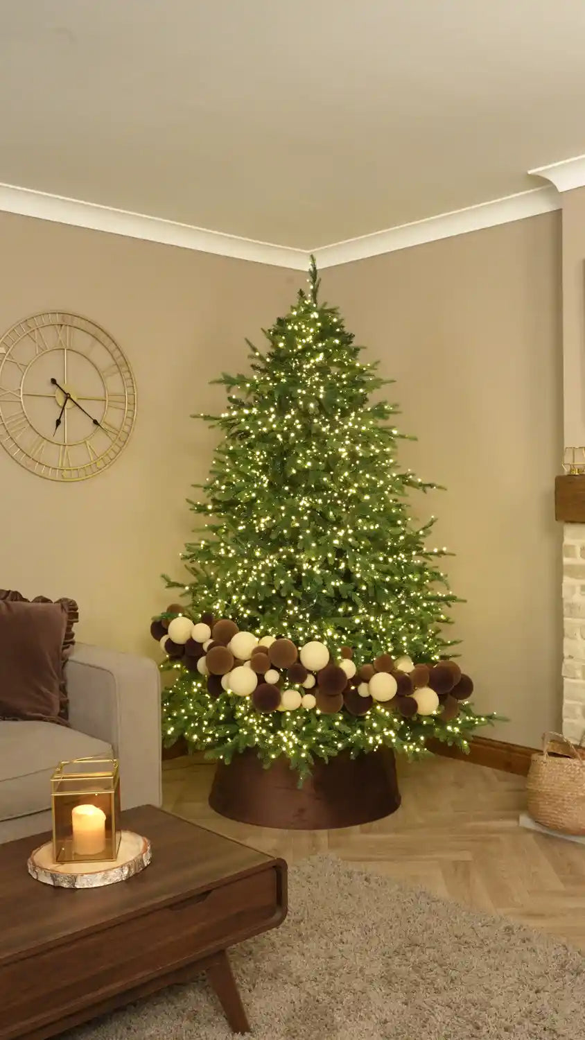 Position Your First Bauble Garland