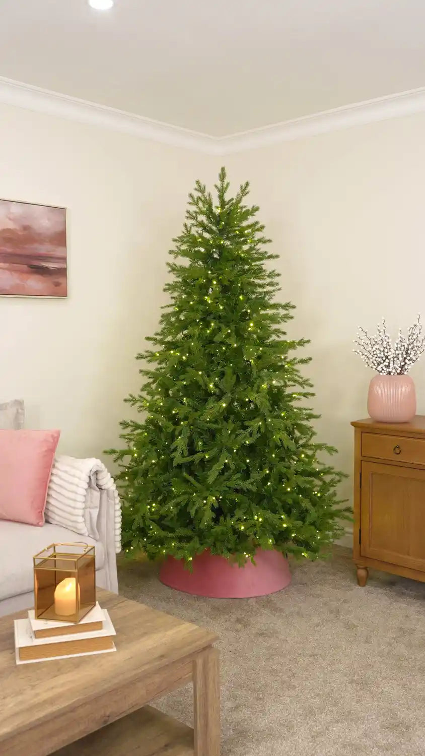 Shape Your Christmas Tree and Add a Tree Collar