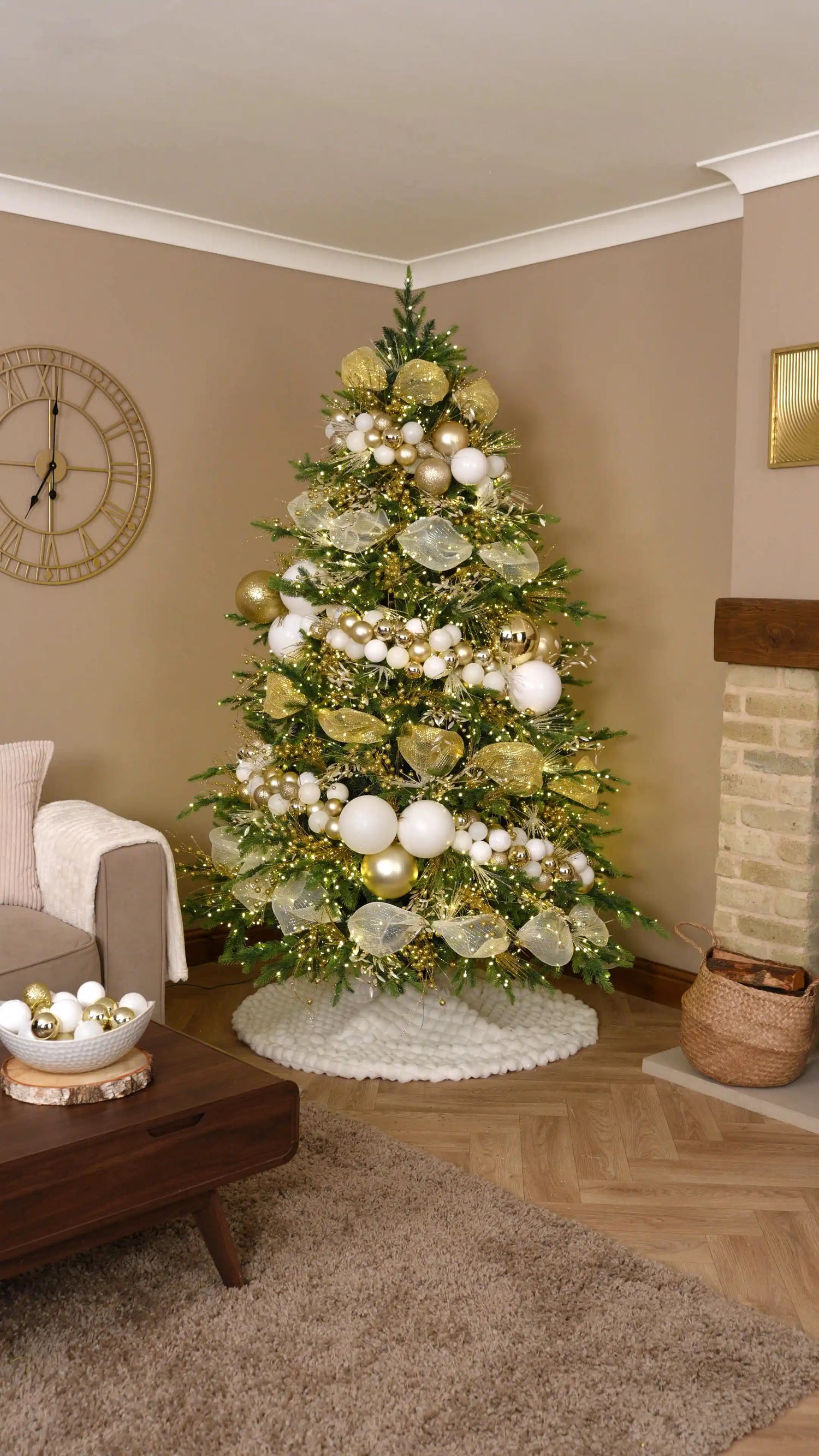 Fill with Gold and White Glitter Firework Sprays
