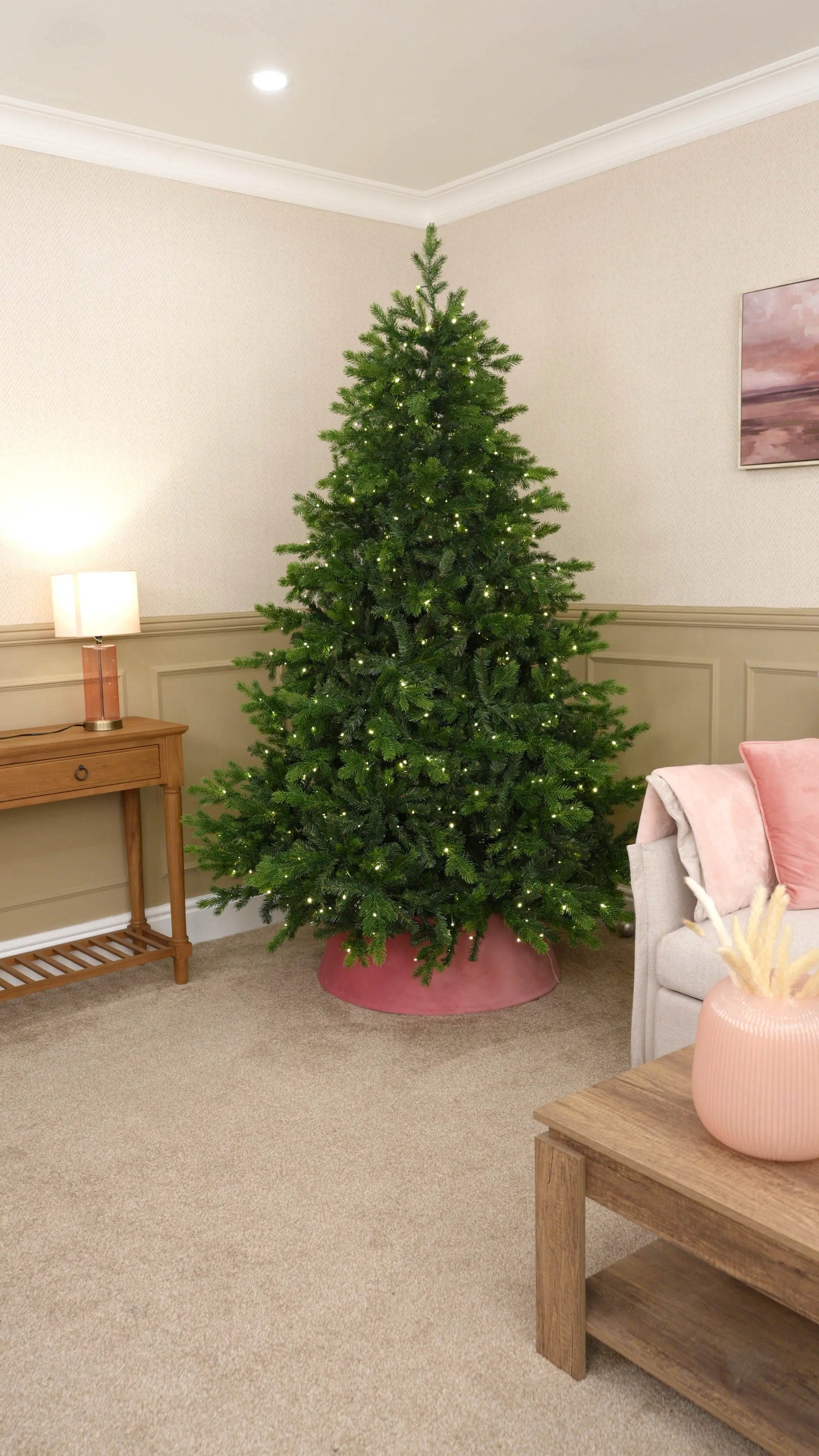 Shape Your Christmas Tree and Add a Tree Collar