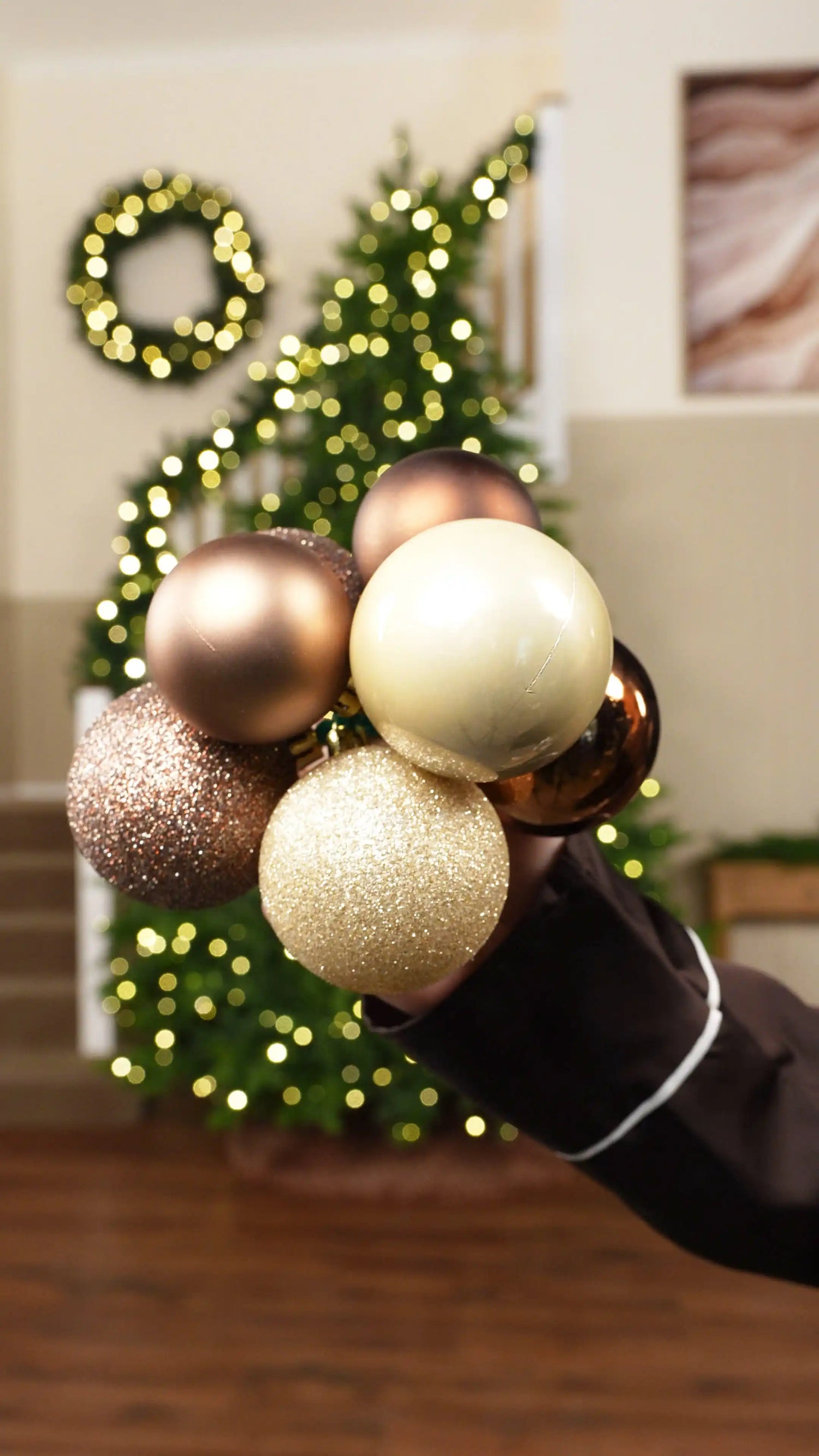 Create Your Espresso, Latte and Mocha Bauble Clusters