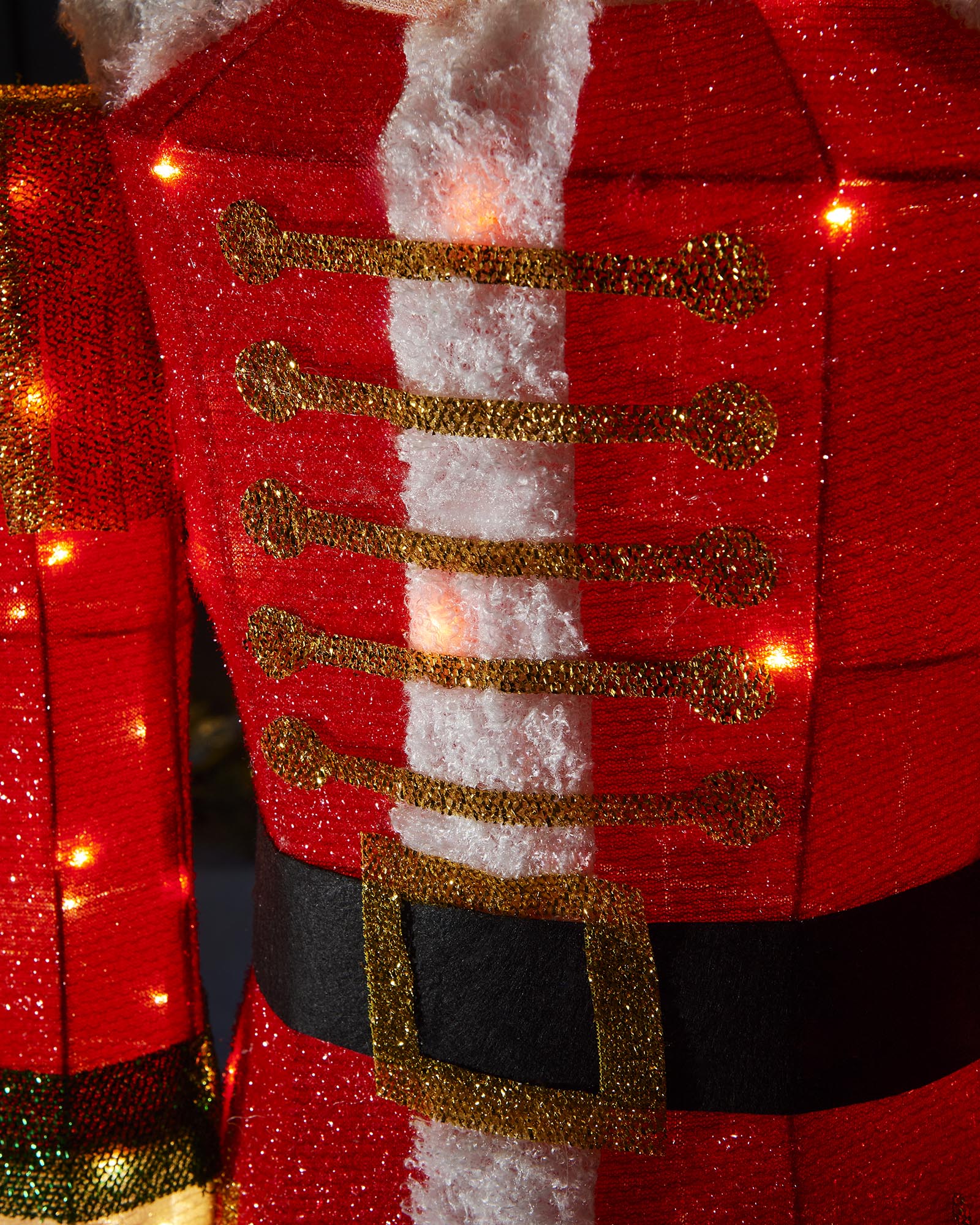 Pre-Lit 3D Nutcracker Silhouette, 165 cm