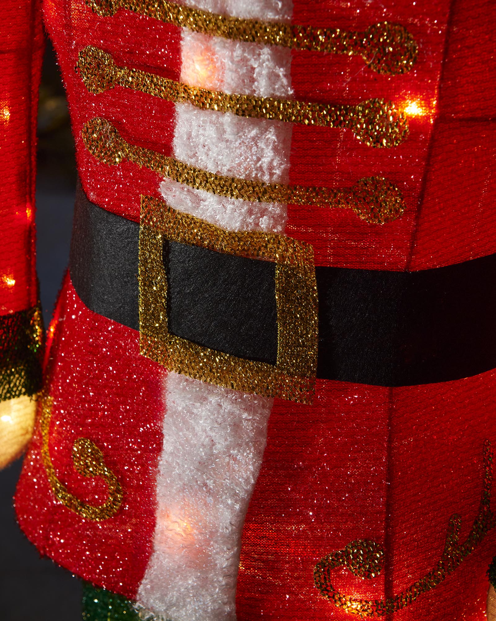 Pre-Lit 3D Nutcracker Silhouette, 165 cm