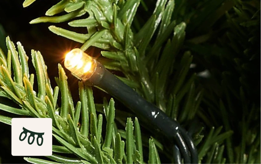 <strong>260 Warm White LEDs</strong>