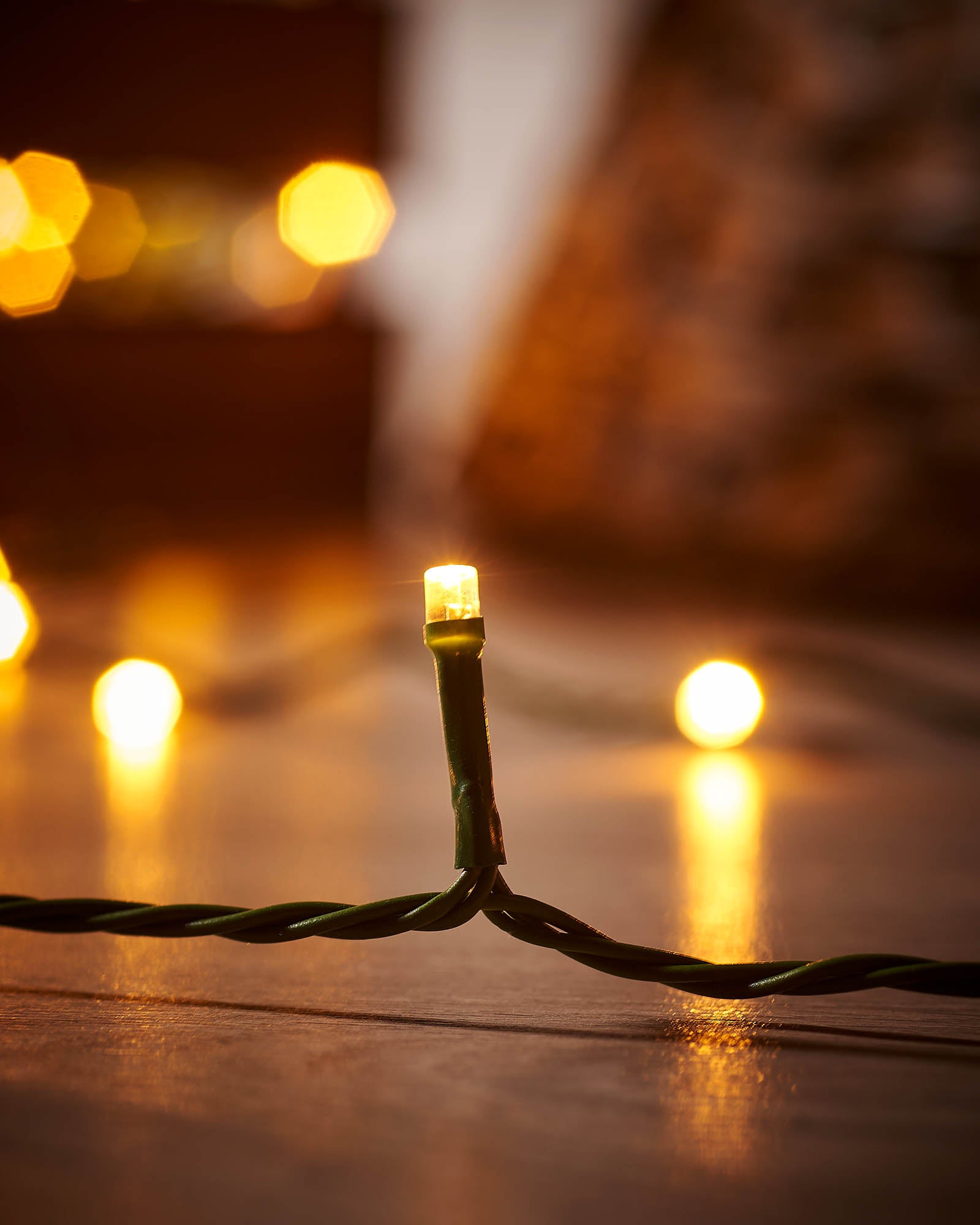 350 LED Christmas Tree String Lights, Warm White, 35 m