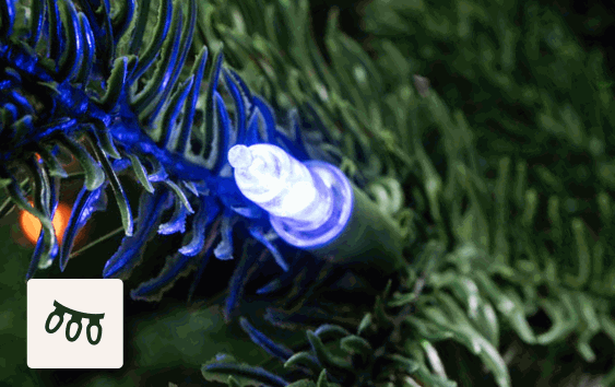 <strong>430 dual-colour vintage candle LED's</strong>