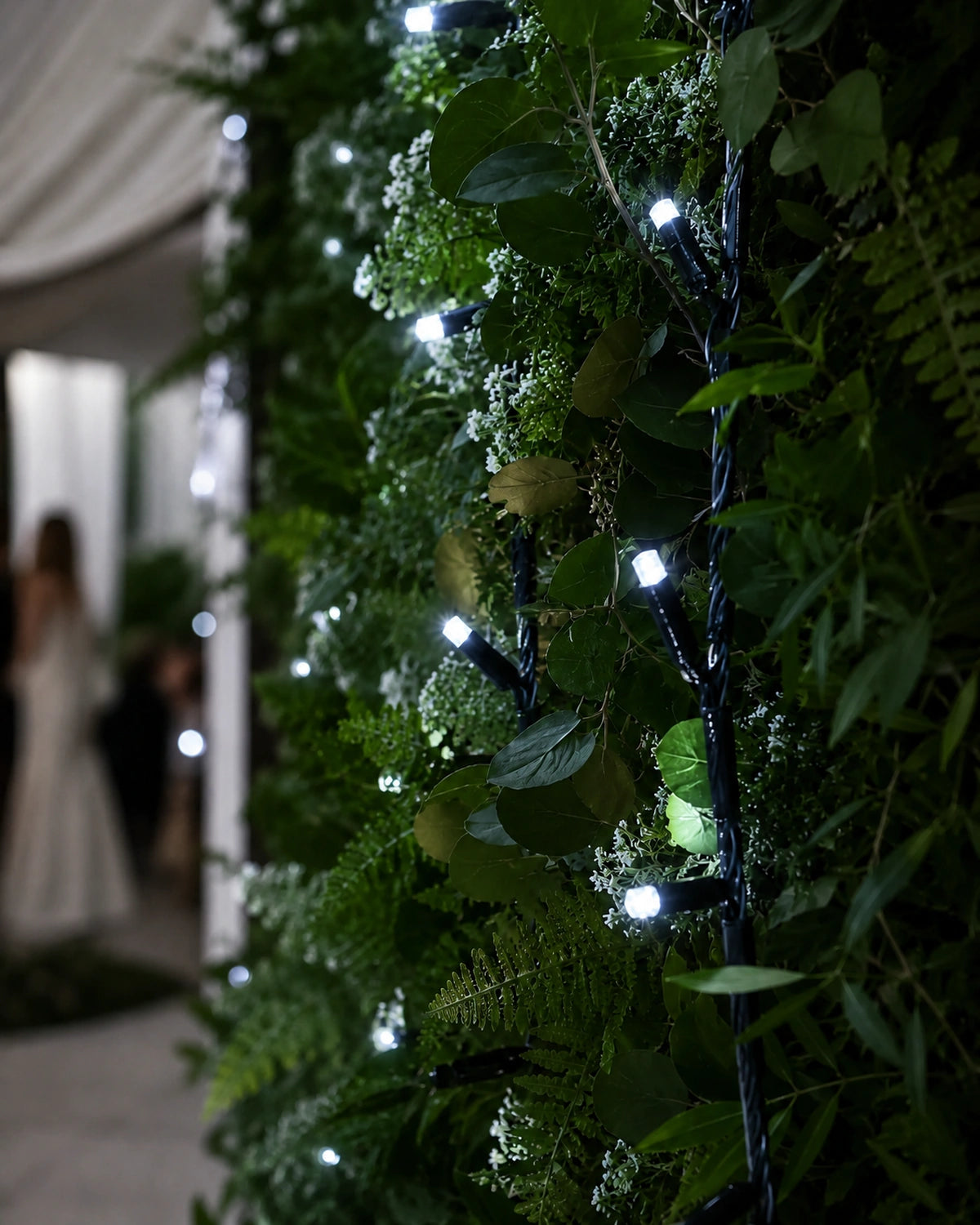 Pro Series Connectable Wedding String Lights, White