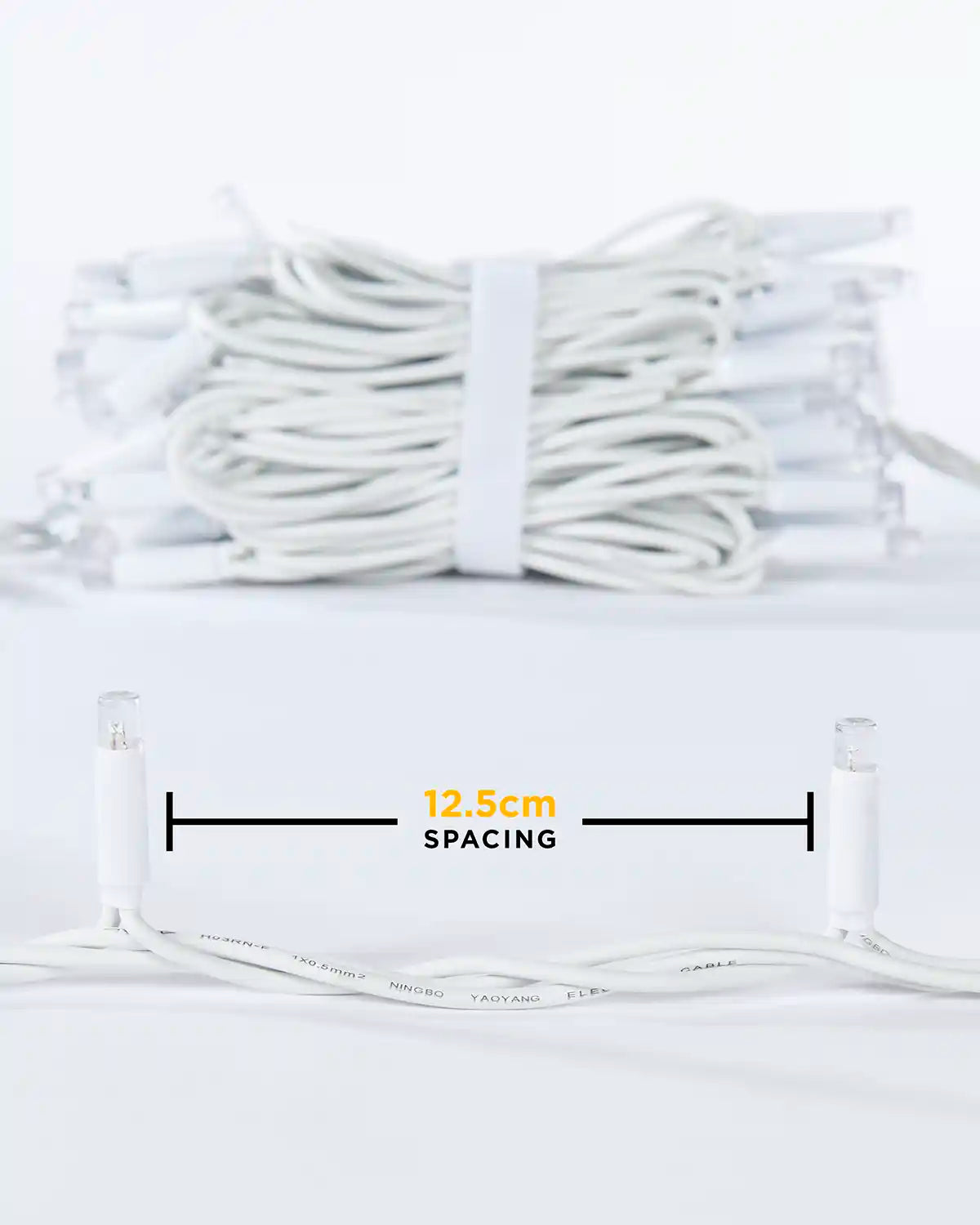 Pro Series Connectable Wedding String Lights, White