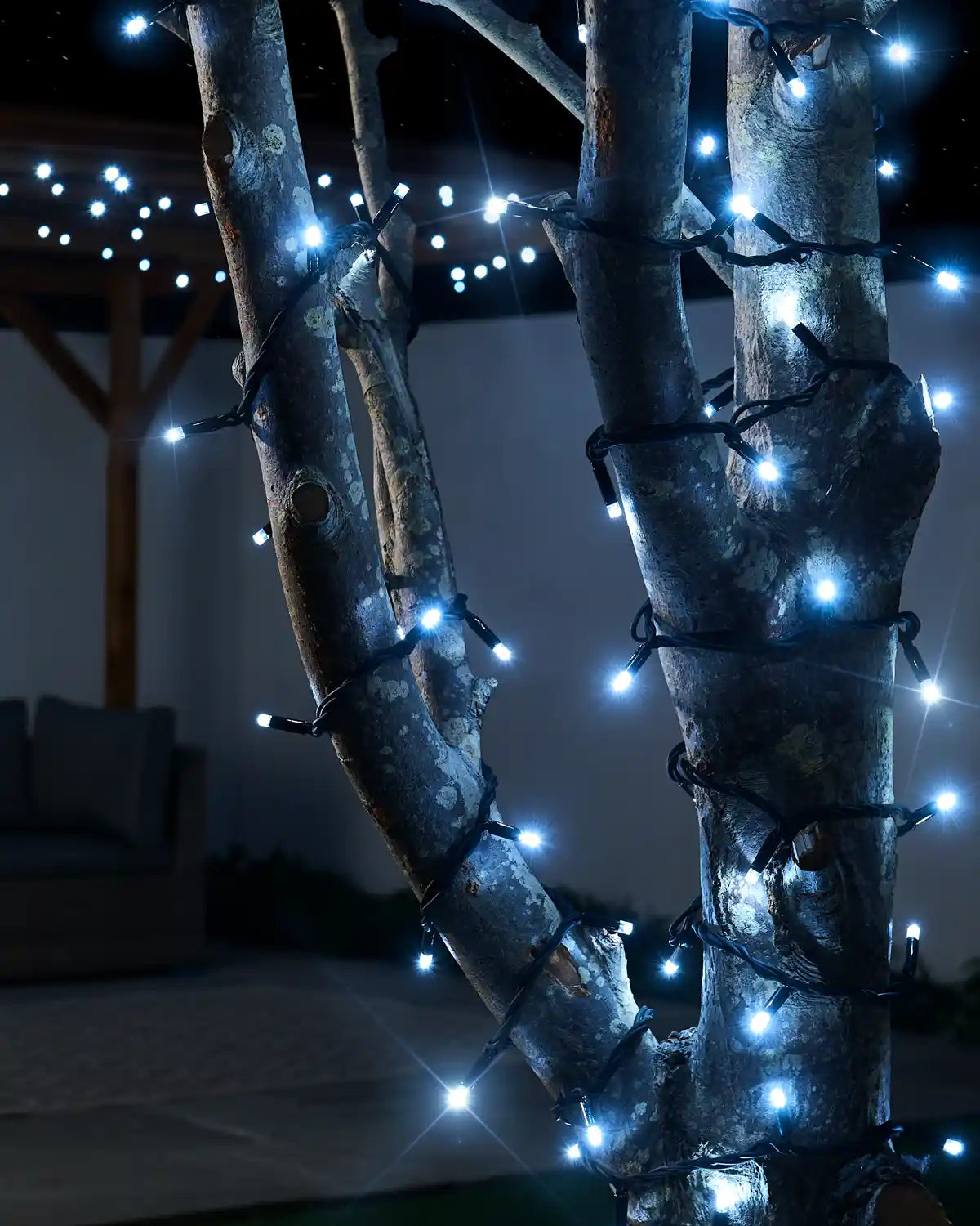 Pro Series Connectable Twinkle String Lights, White