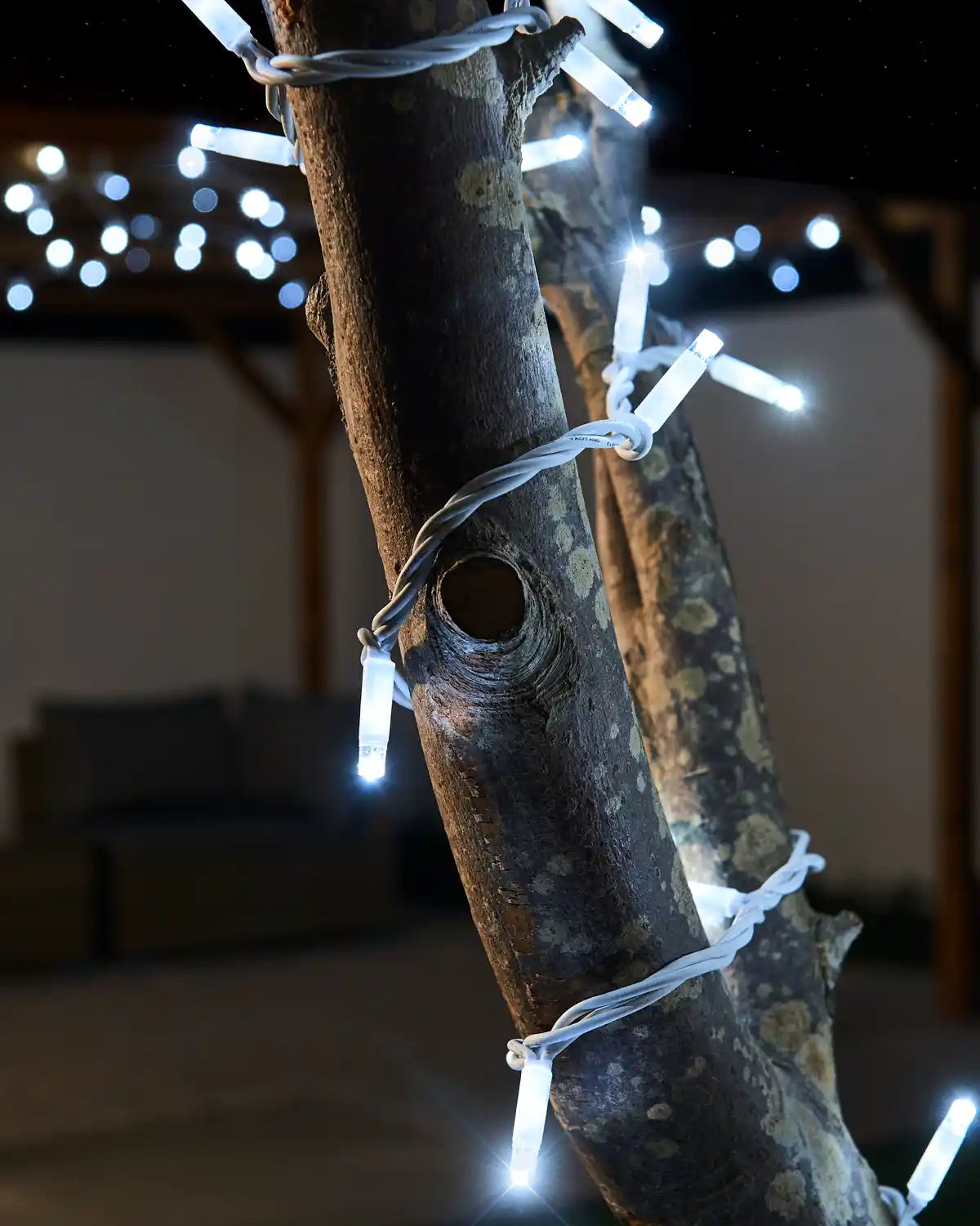 Pro Series Connectable Twinkle String Lights, White
