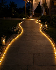 Pro Series Connectable Wedding Rope Light, Made to Measure, Warm White