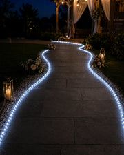 Pro Series Connectable Wedding Rope Light, Made to Measure, White