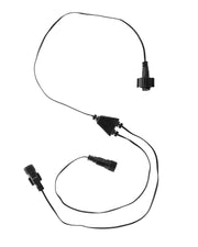 Home Series Y Cord Connector, Connectable, Black