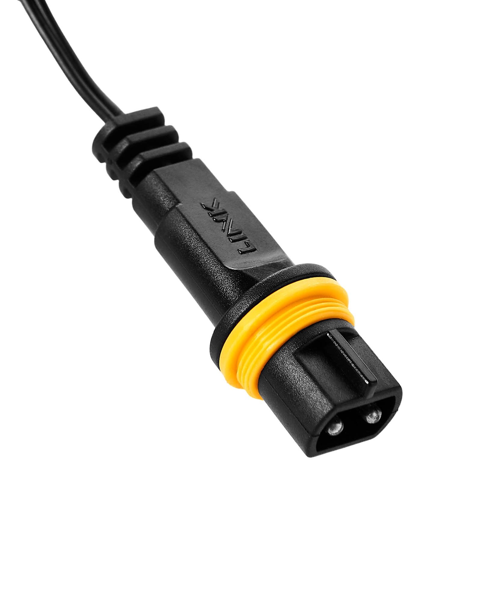 Home Series Y Cord Connector, Connectable, Black
