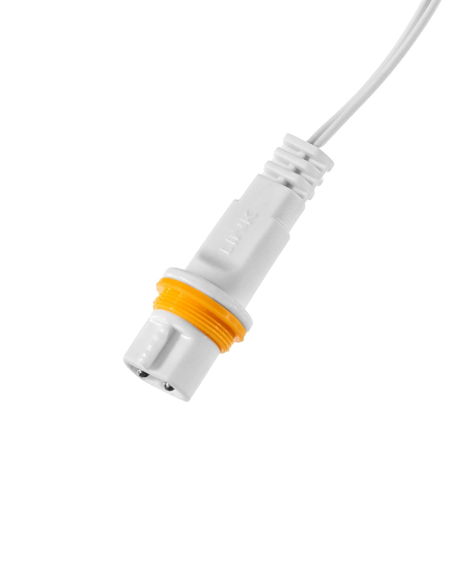 Home Series Y Cord Connector, Connectable, White