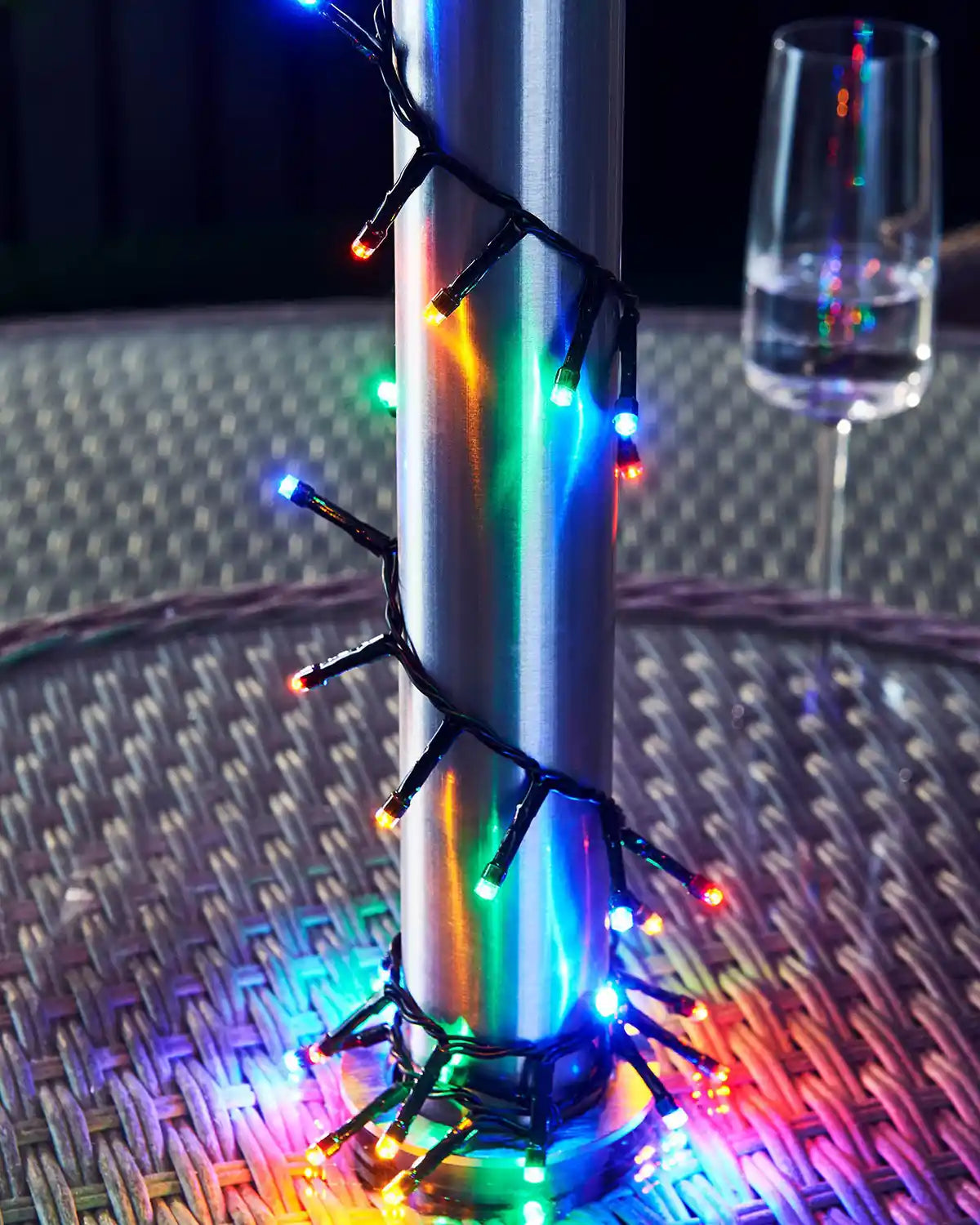 Multi String Lights 480 LED String Lights, Multi-Coloured, 12 m – We R Christmas