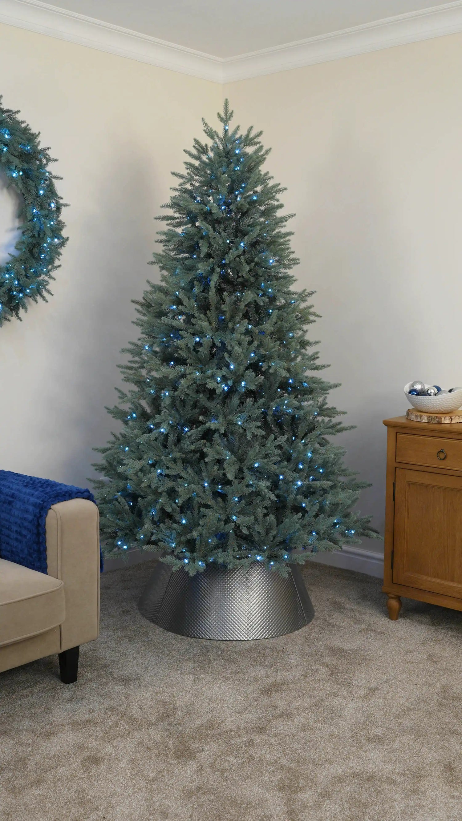 Shape Your Christmas Tree and Add a Tree Collar