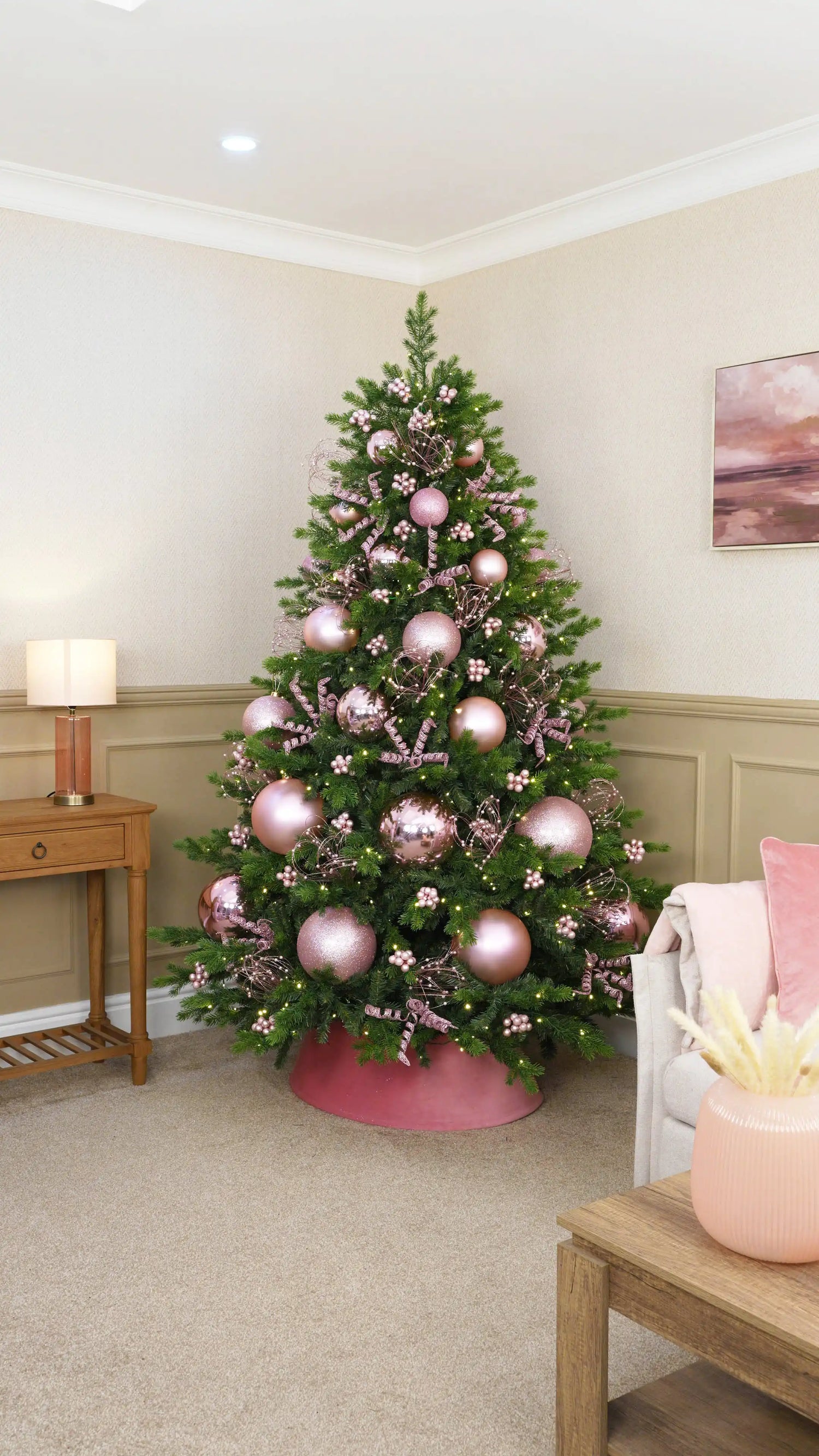 Layer with Pink Glitter Nest Picks