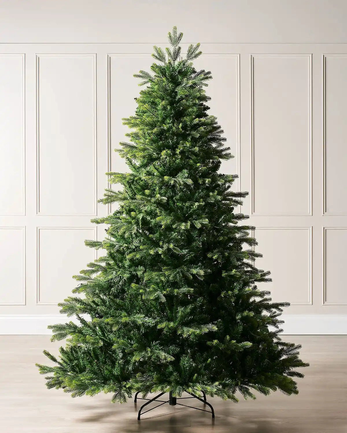 Regent Pine Mixed Tip Christmas Tree, 6ft on a panel textured background
