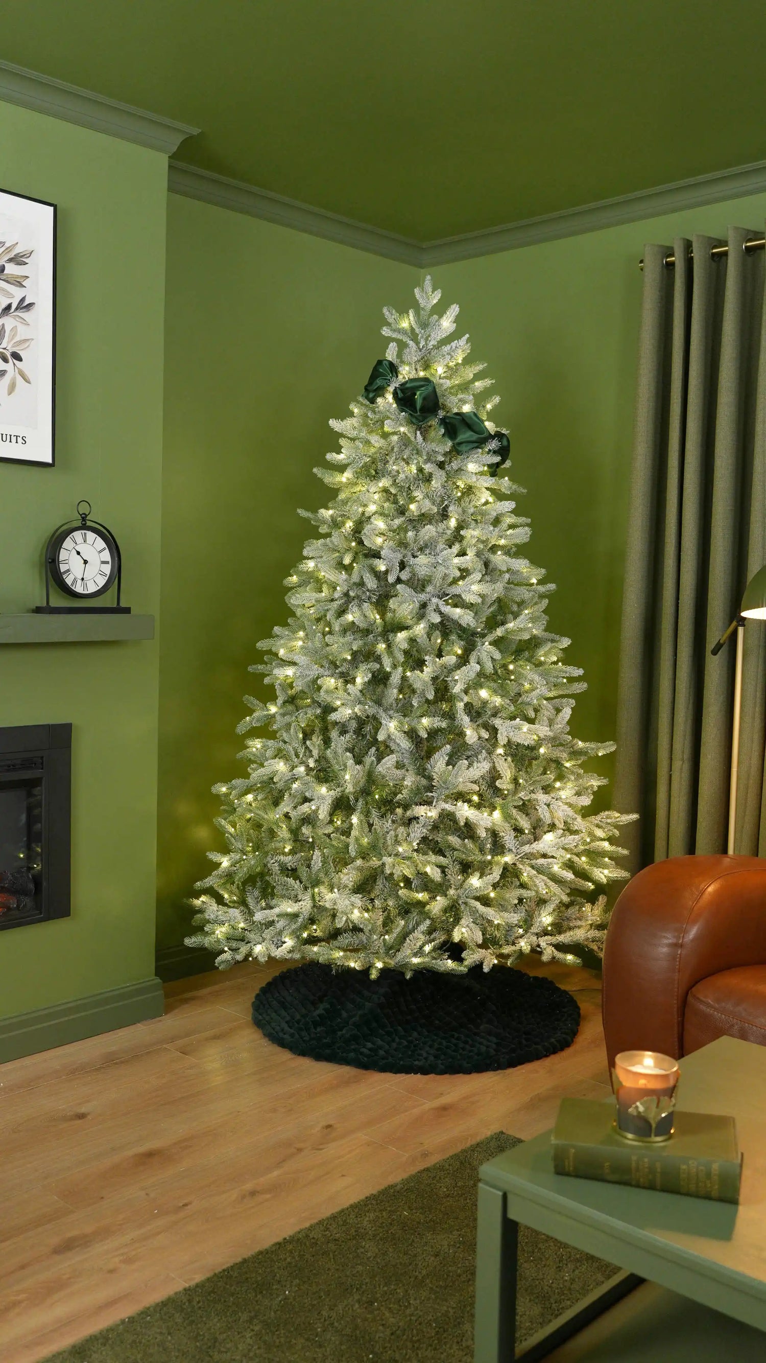 Add the First Layer of Sage Green Satin
