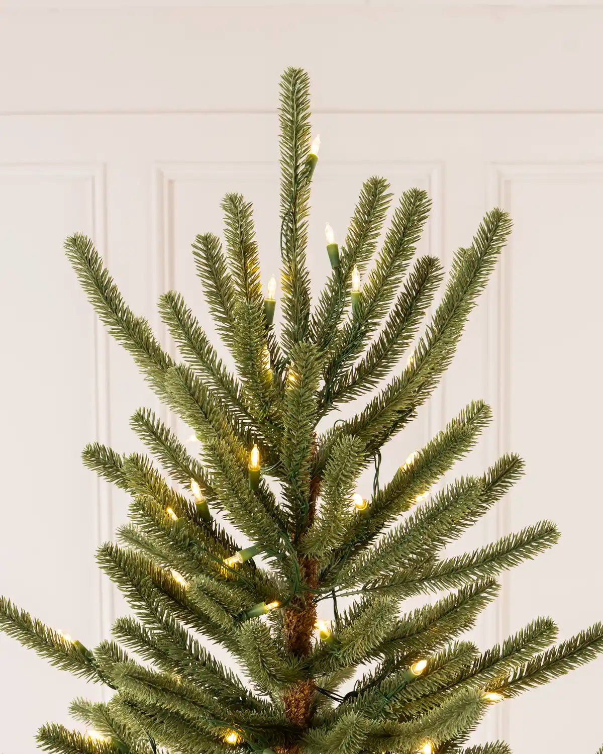 Top section of the 8ft Pre-Lit Empress Fir Christmas Tree