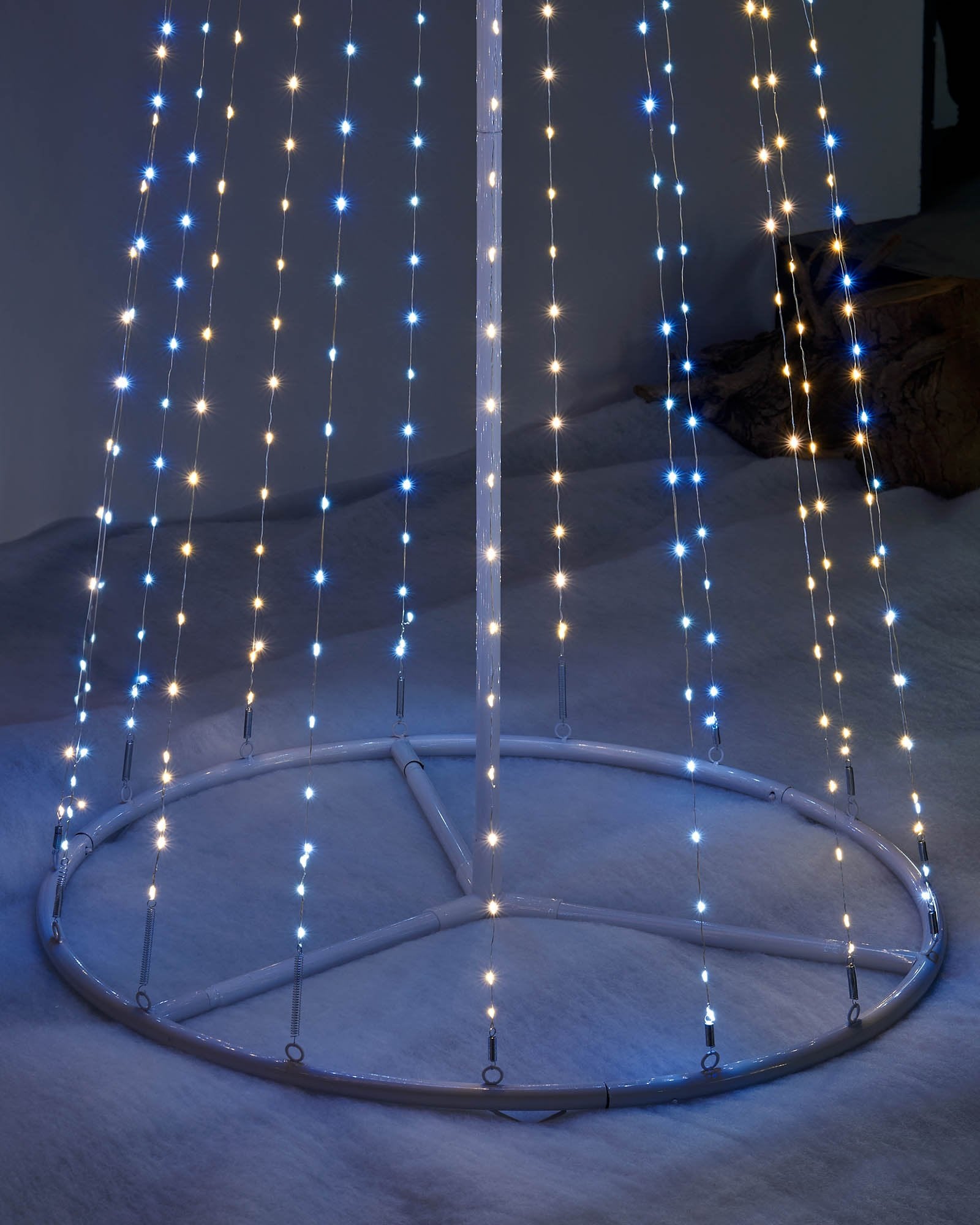 Waterfall Christmas Tree Light, Warm White, 2.1 m