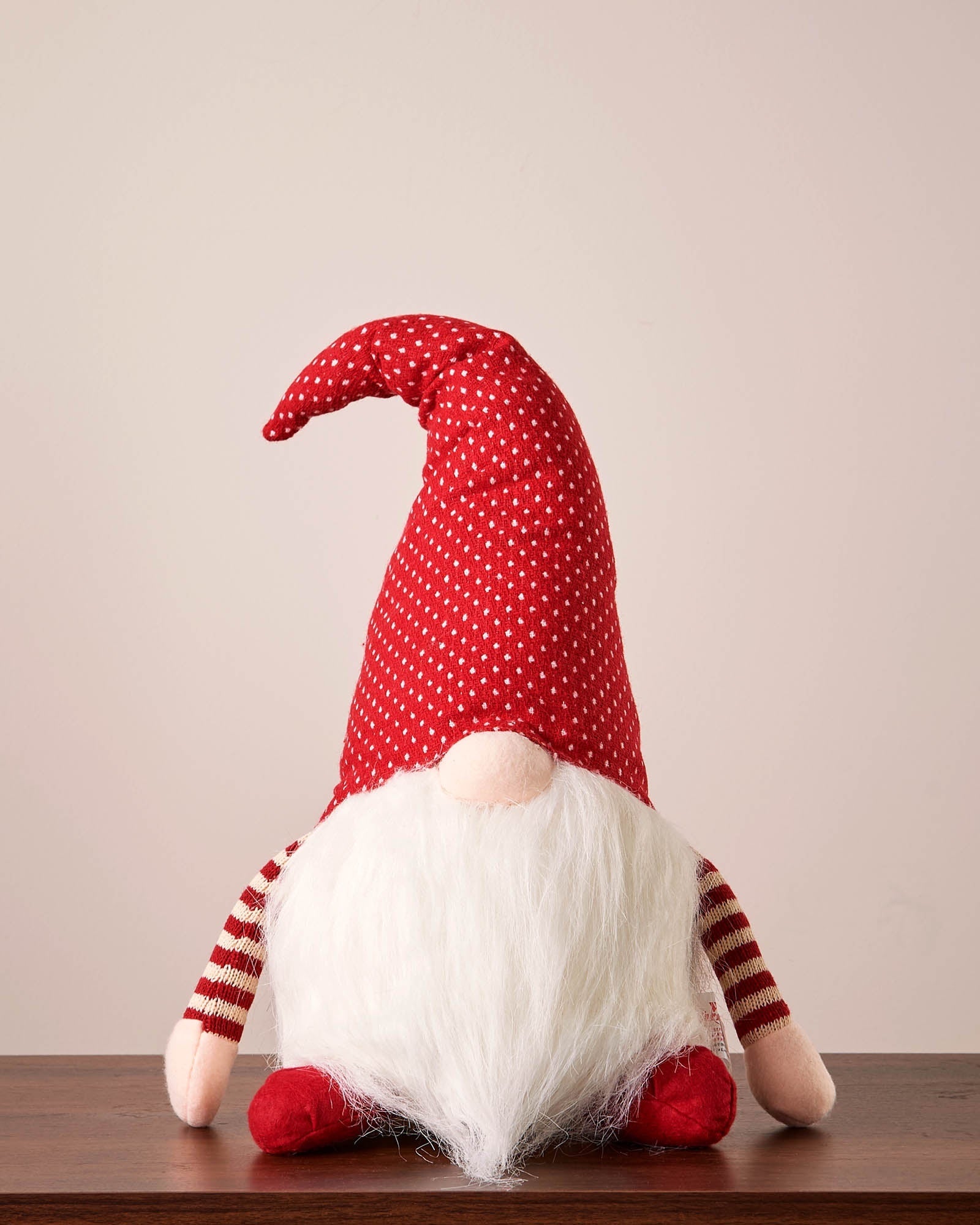 Pre-Lit Sitting Christmas Gonk, 50 cm