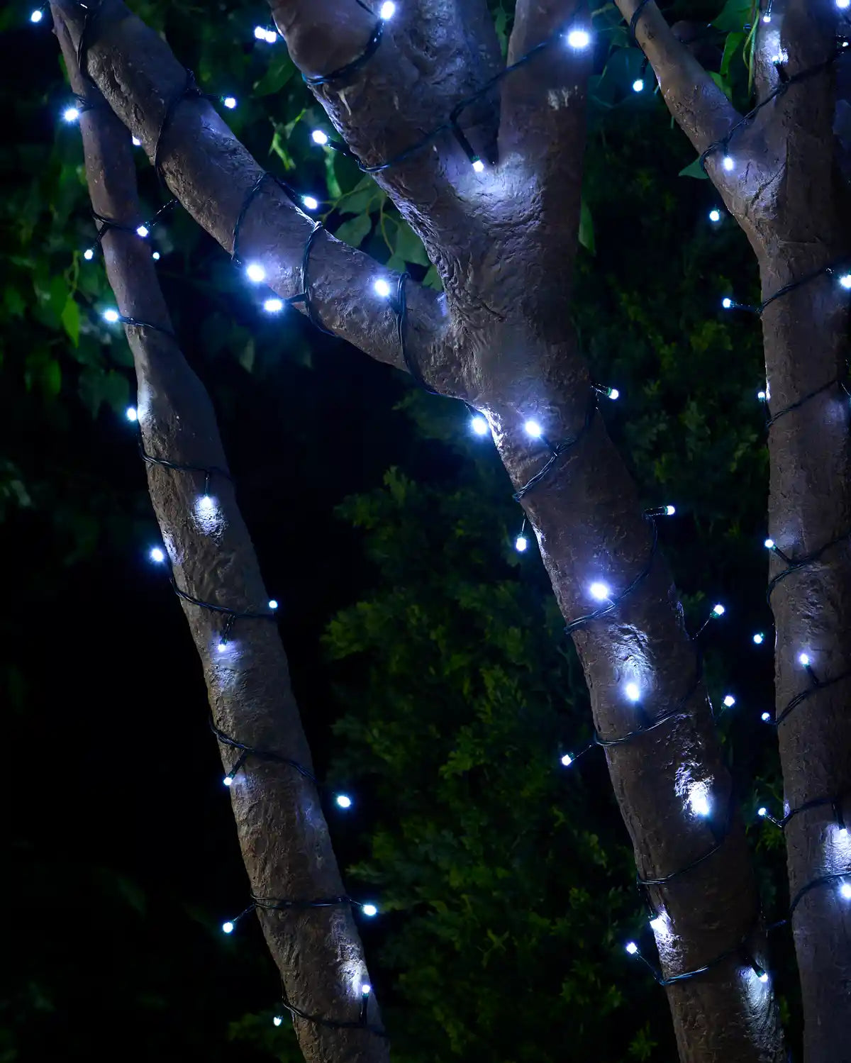 Multi-Function Compact LED String Lights, White