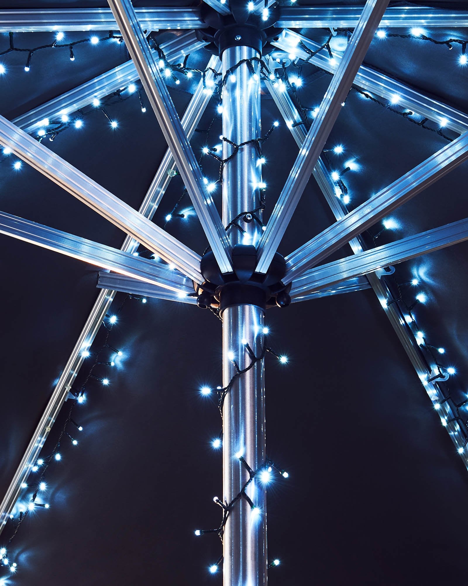 Multi-Function Compact LED String Lights, White