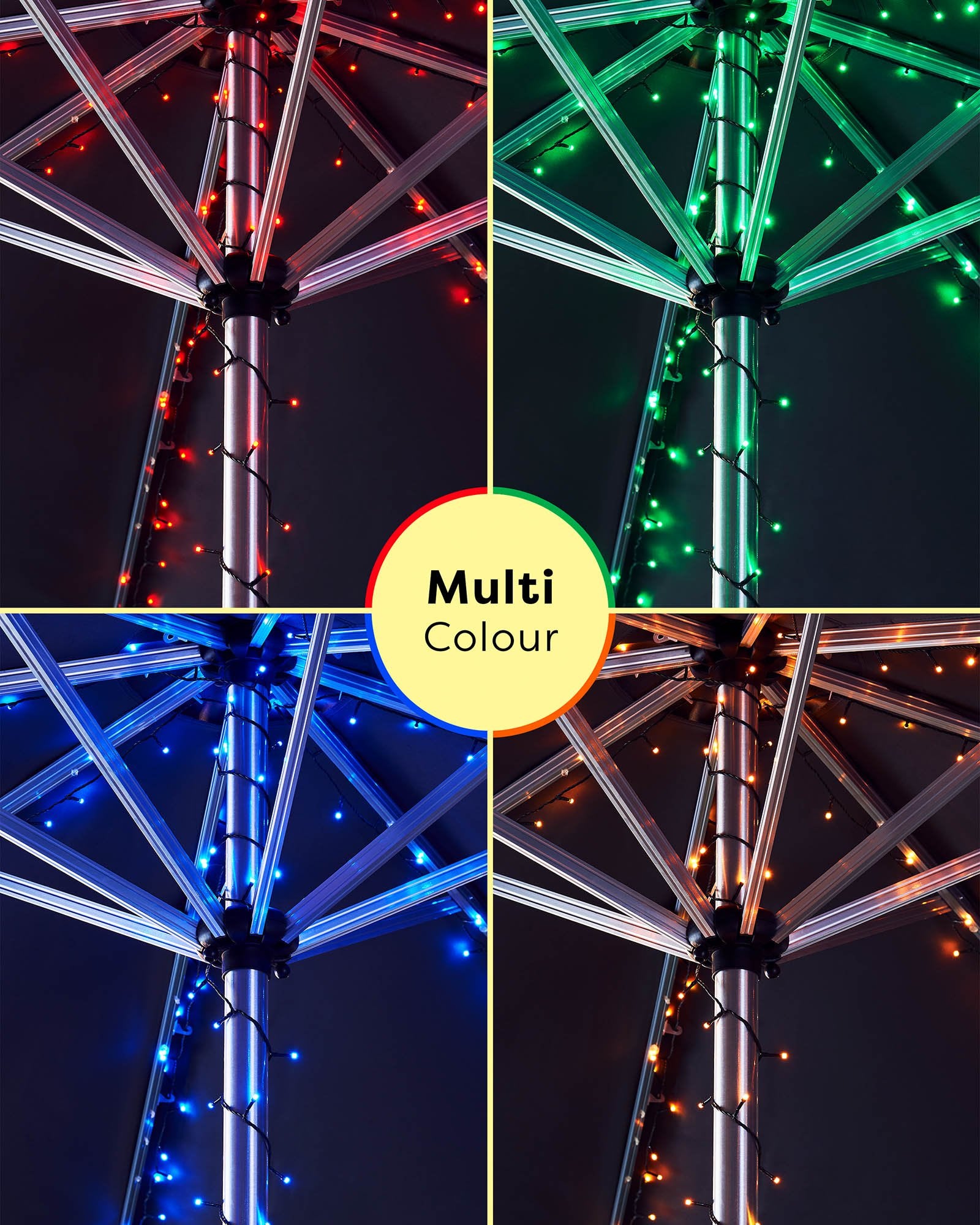 LED String Lights, Remote Controlled, Colour Changing