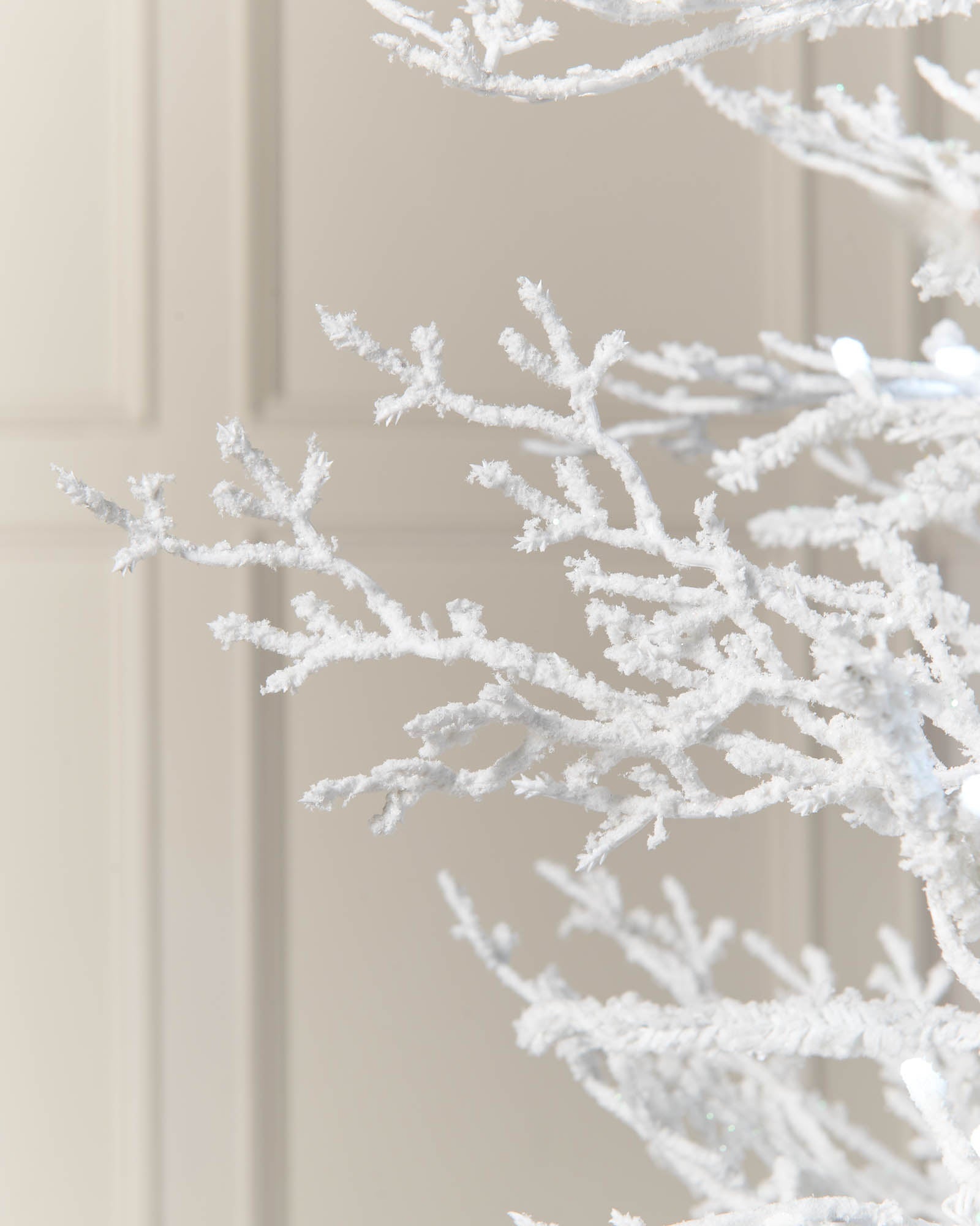 Pre-Lit Arctic Ice Twig Christmas Tree, 6 ft