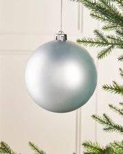 Silver Oversized Shatterproof Bauble