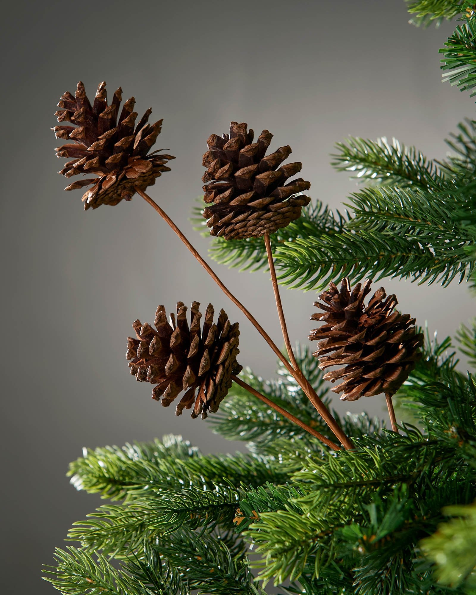 Artificial Pinecone Pick, 47 cm