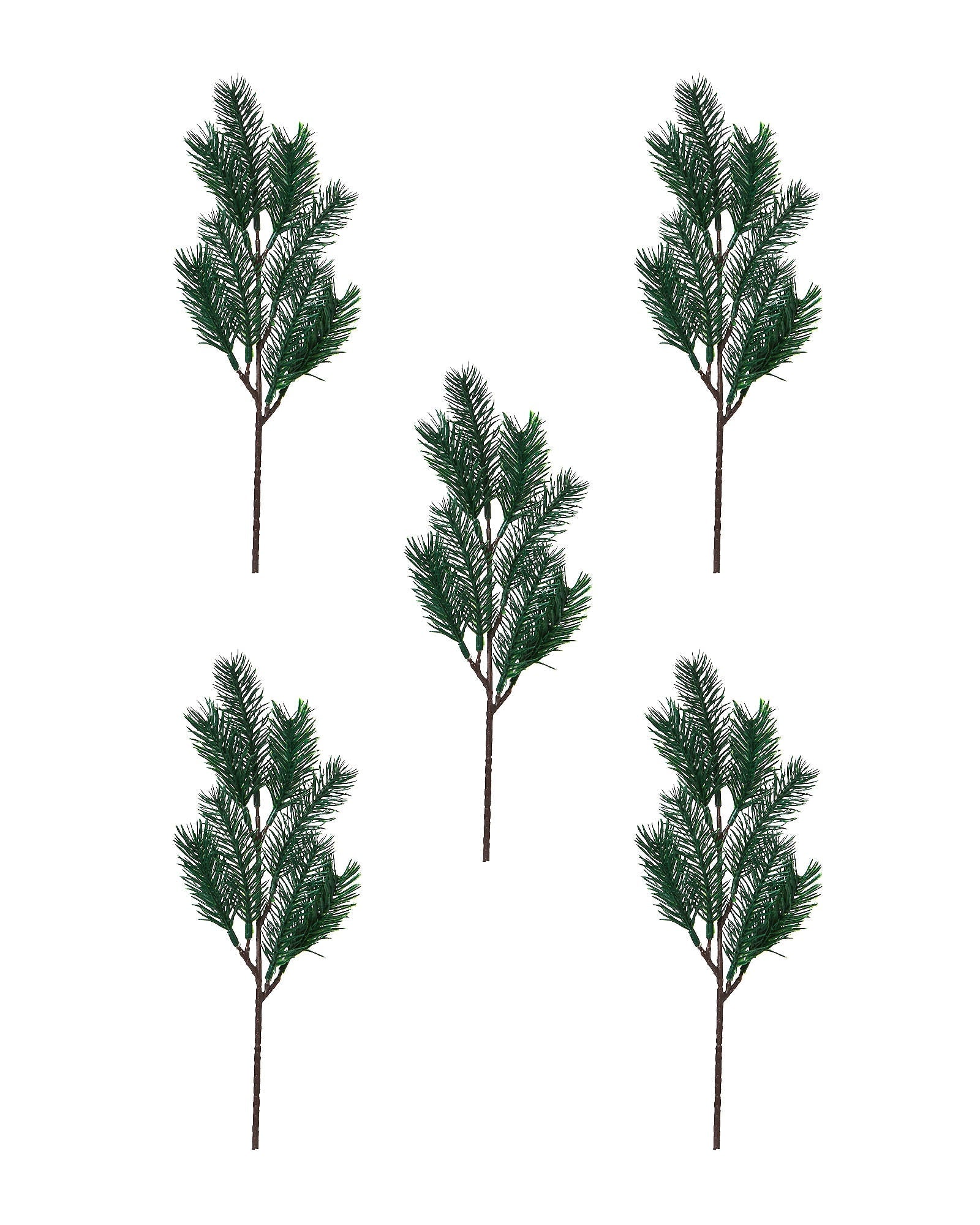 Set of 5 Natural Spruce Picks, 32 cm