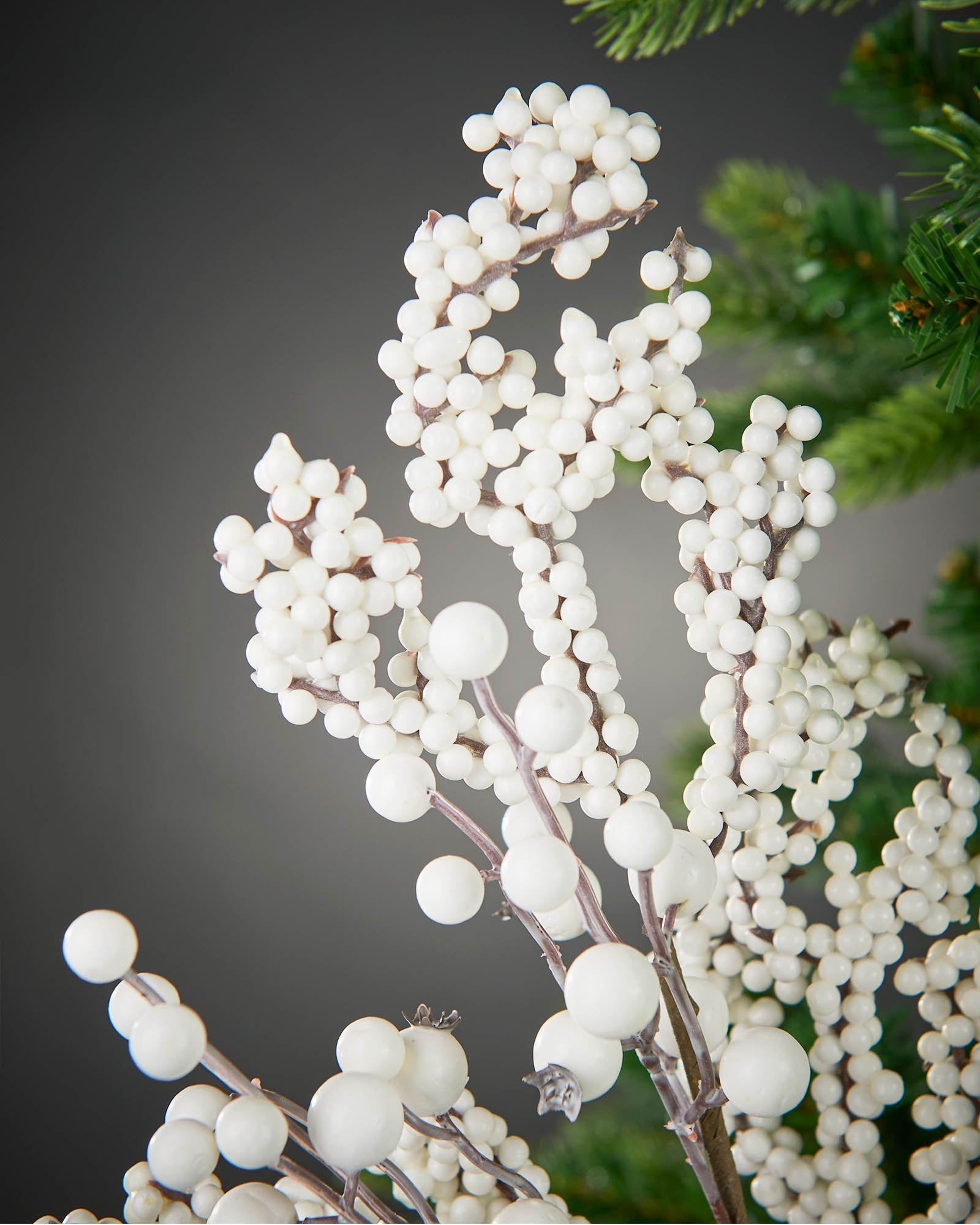 White Mixed Berries Pick, 60 cm