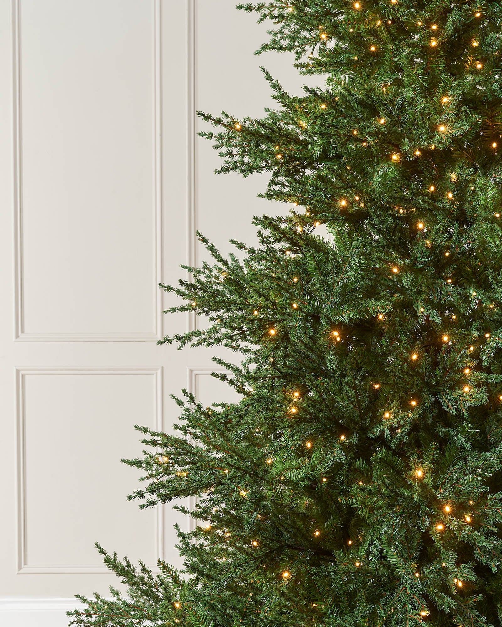 Pre-Lit Traditional Fir Multi-Function Christmas Tree, 9 ft