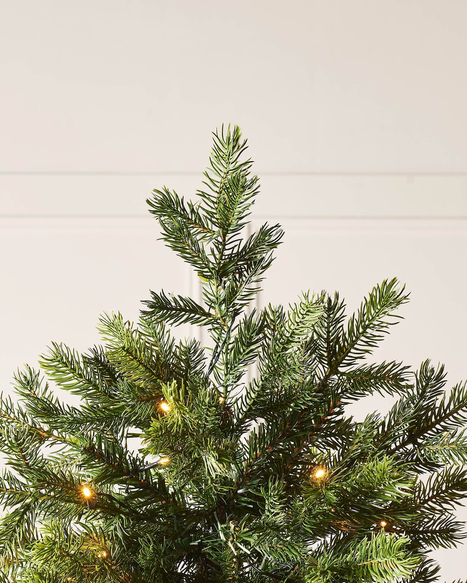 Pre-Lit Balsam Fir Christmas Tree, 9 ft