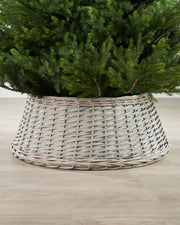 Wicker Tree Collar, Grey