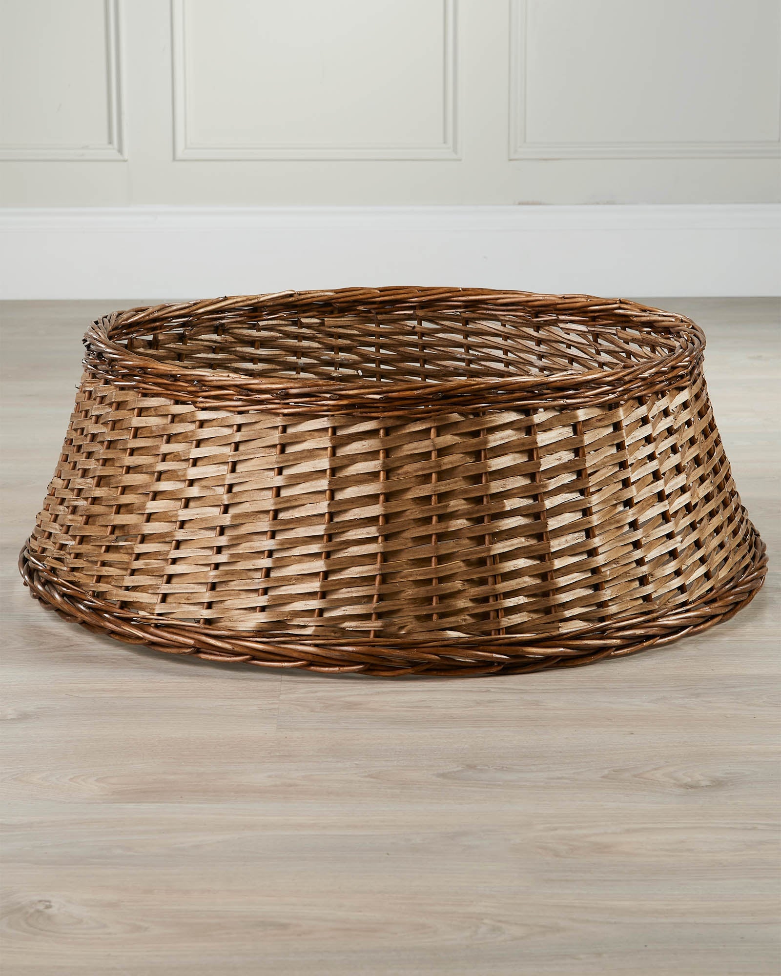 Wicker Tree Collar, Brown, 85 cm
