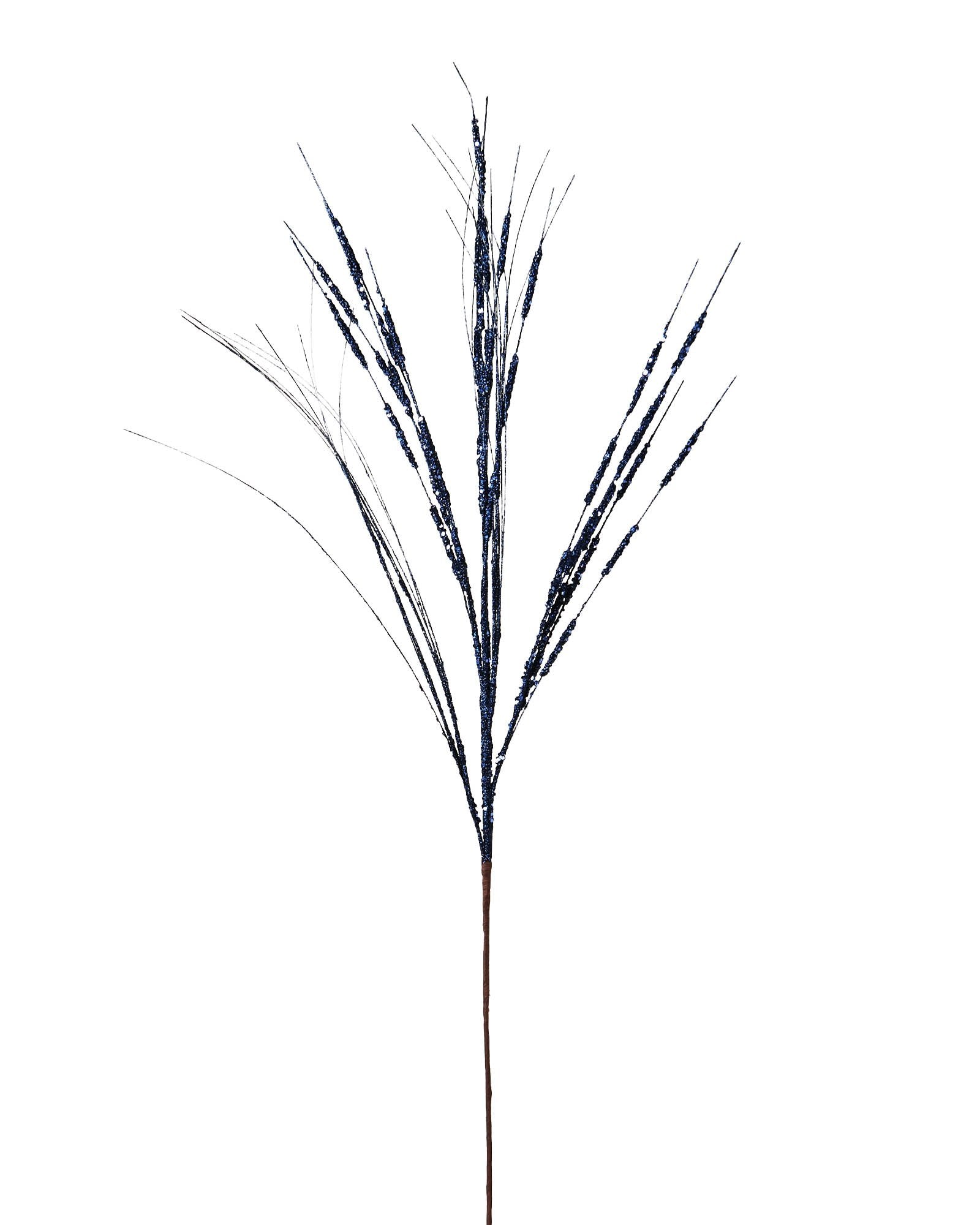 Glitter Wispy Spray, Navy Blue, 100 cm