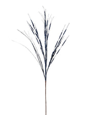 Glitter Wispy Spray, Navy Blue, 100 cm