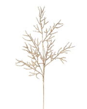 Beaded Crystal Spray, Gold, 70 cm