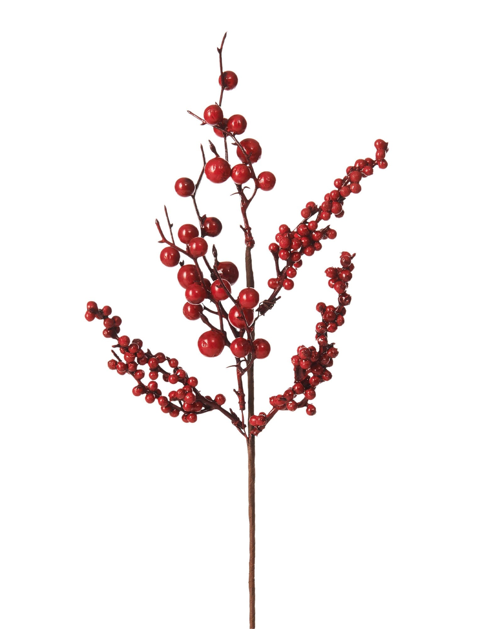 Mixed Berries Spray, Red, 40 cm