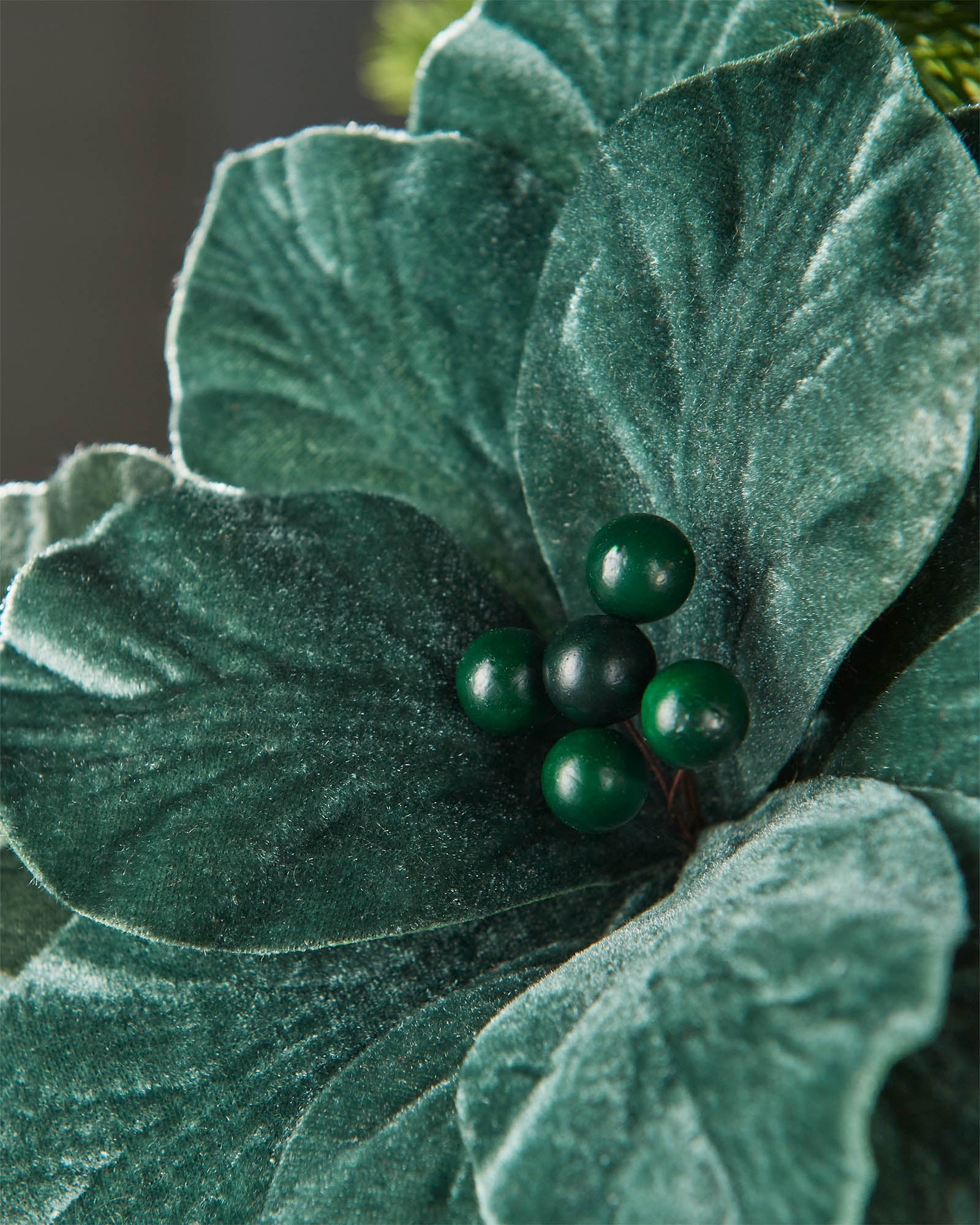 Sage Green Artificial Poinsettia Flower, 26 cm